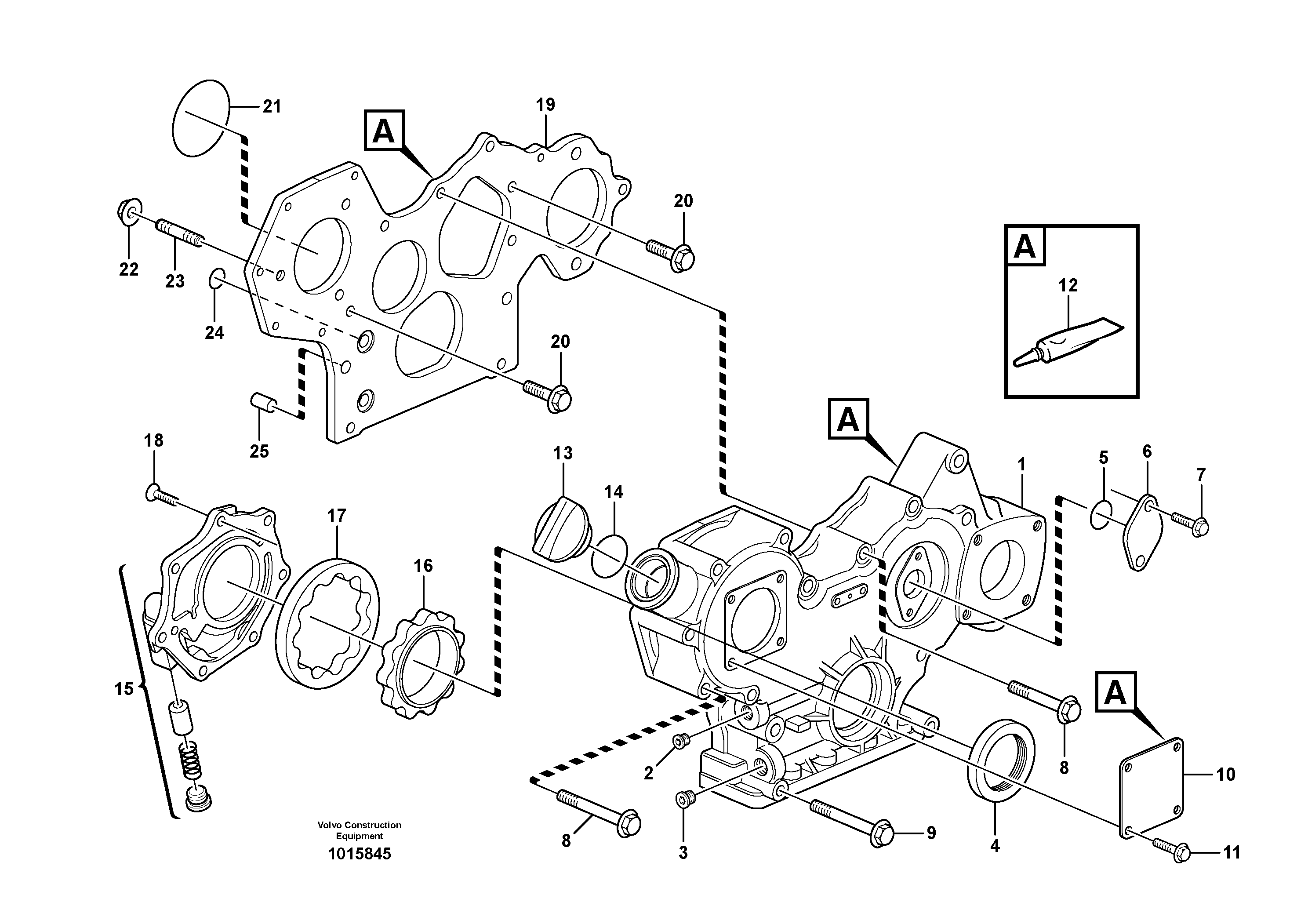 Ac-compressor inst. VOE11714259 VOLVO