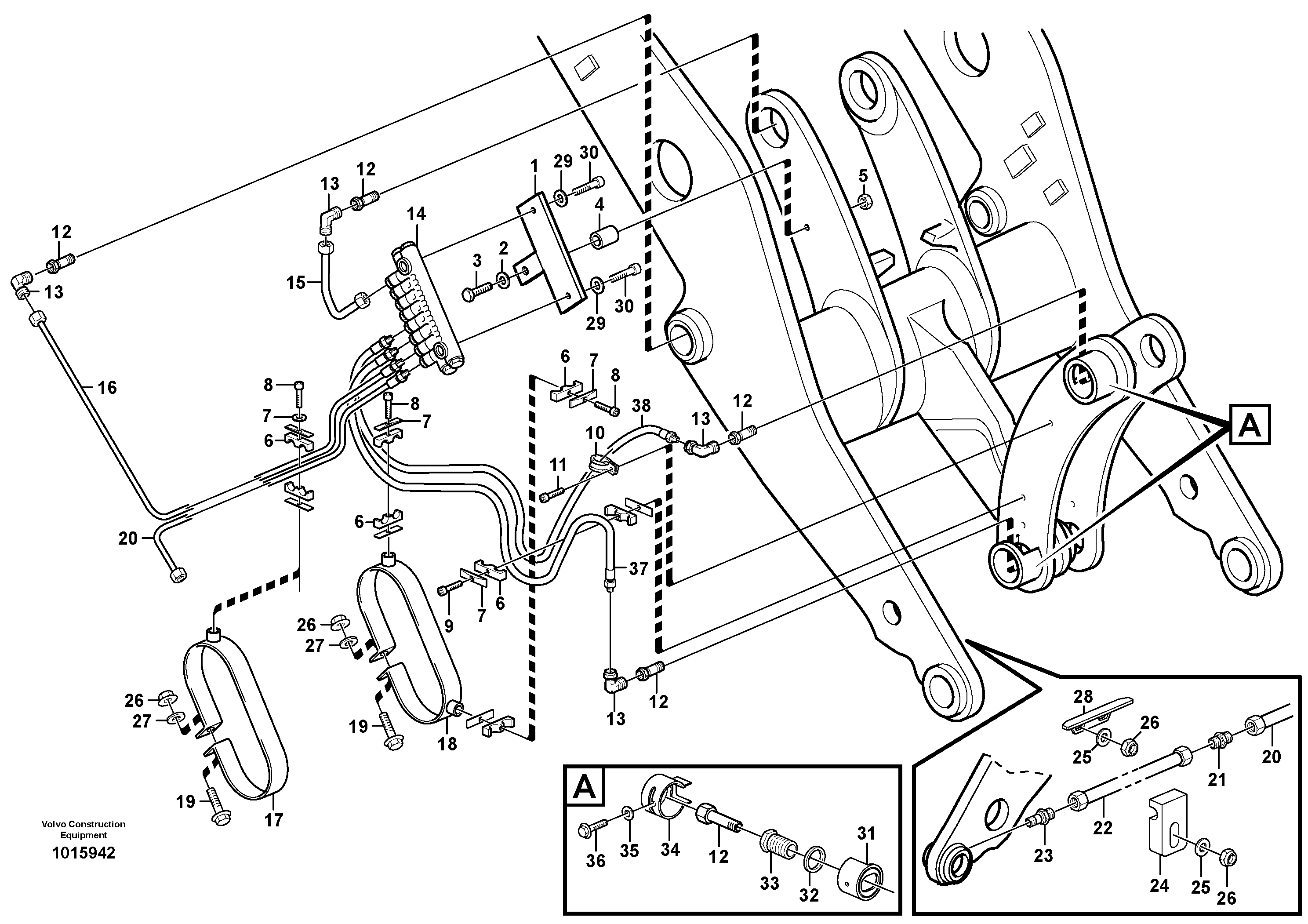 Hydr.hammer equipm. VOE11713395 VOLVO