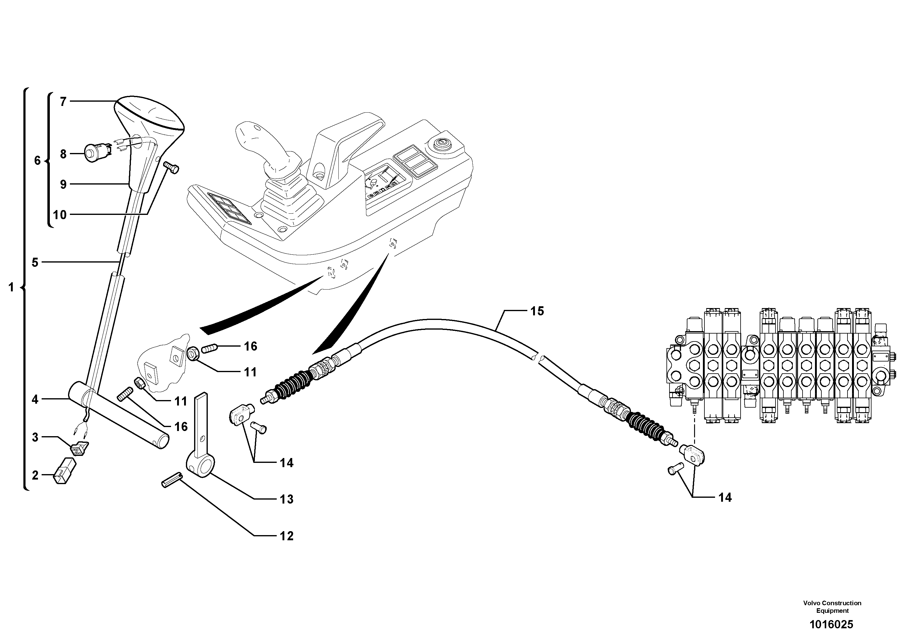 Fork Shaft VOE11803692 VOLVO
