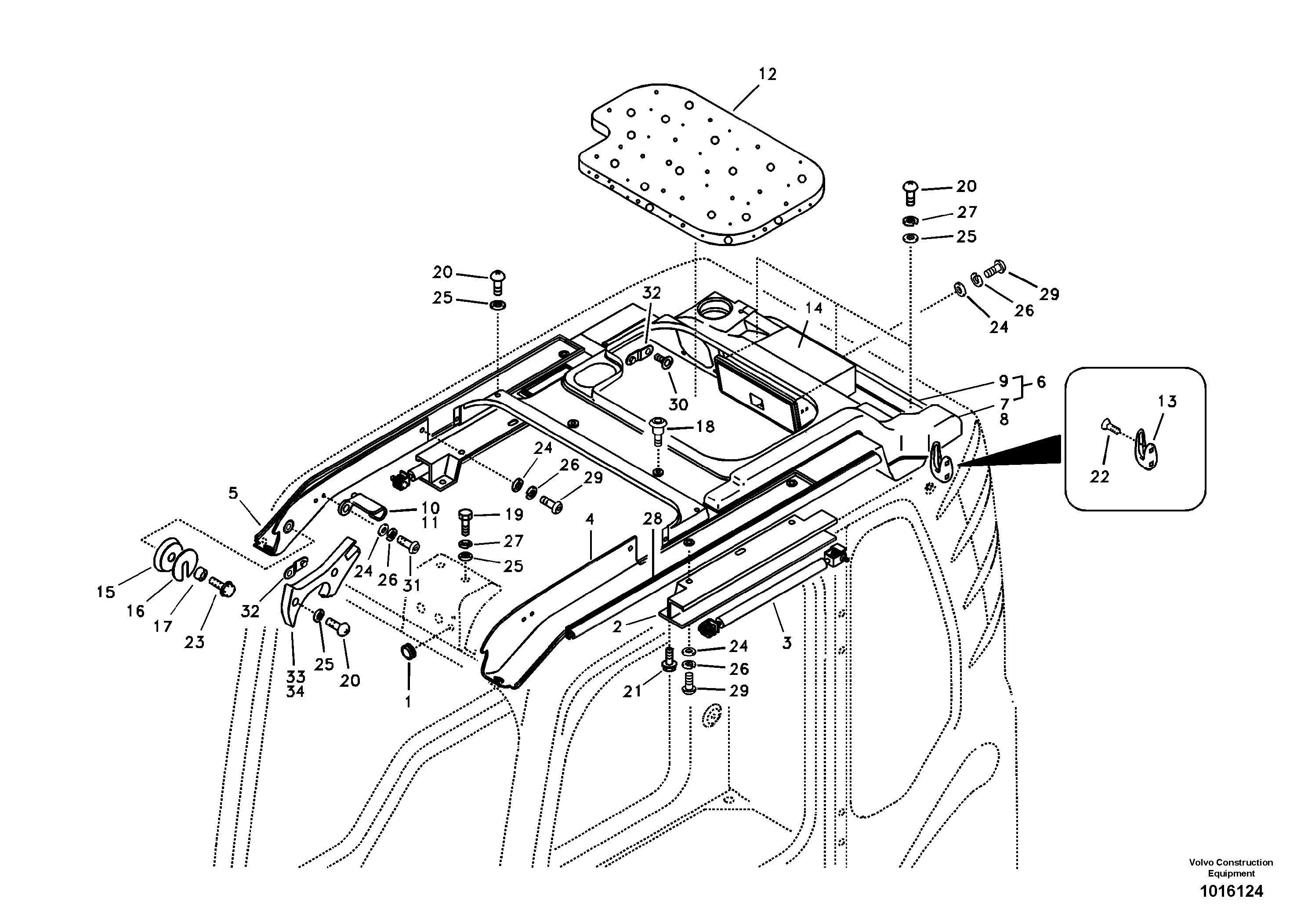 Hook VOE`4506842 VOLVO