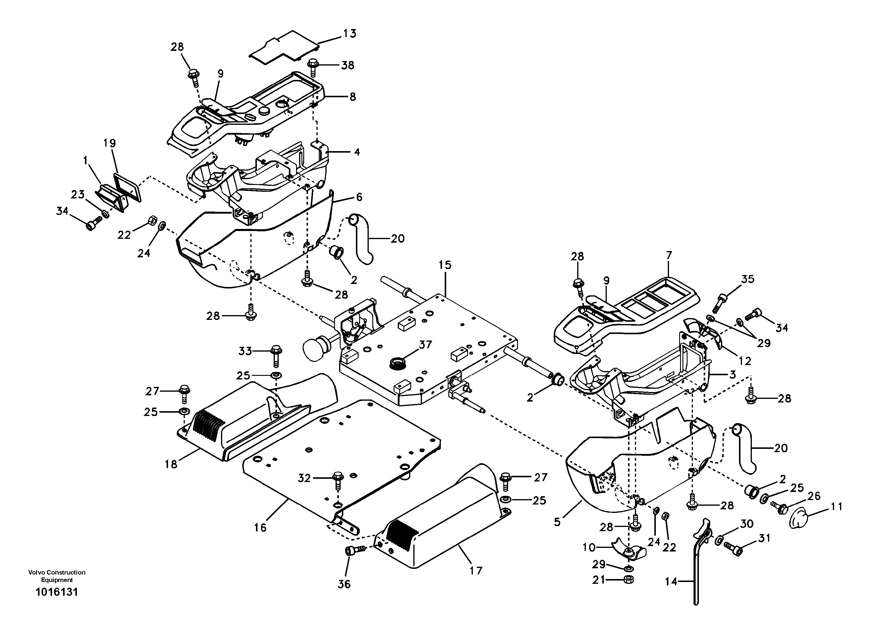 Cable harness,upper.s RM/VOE14508352 VOLVO