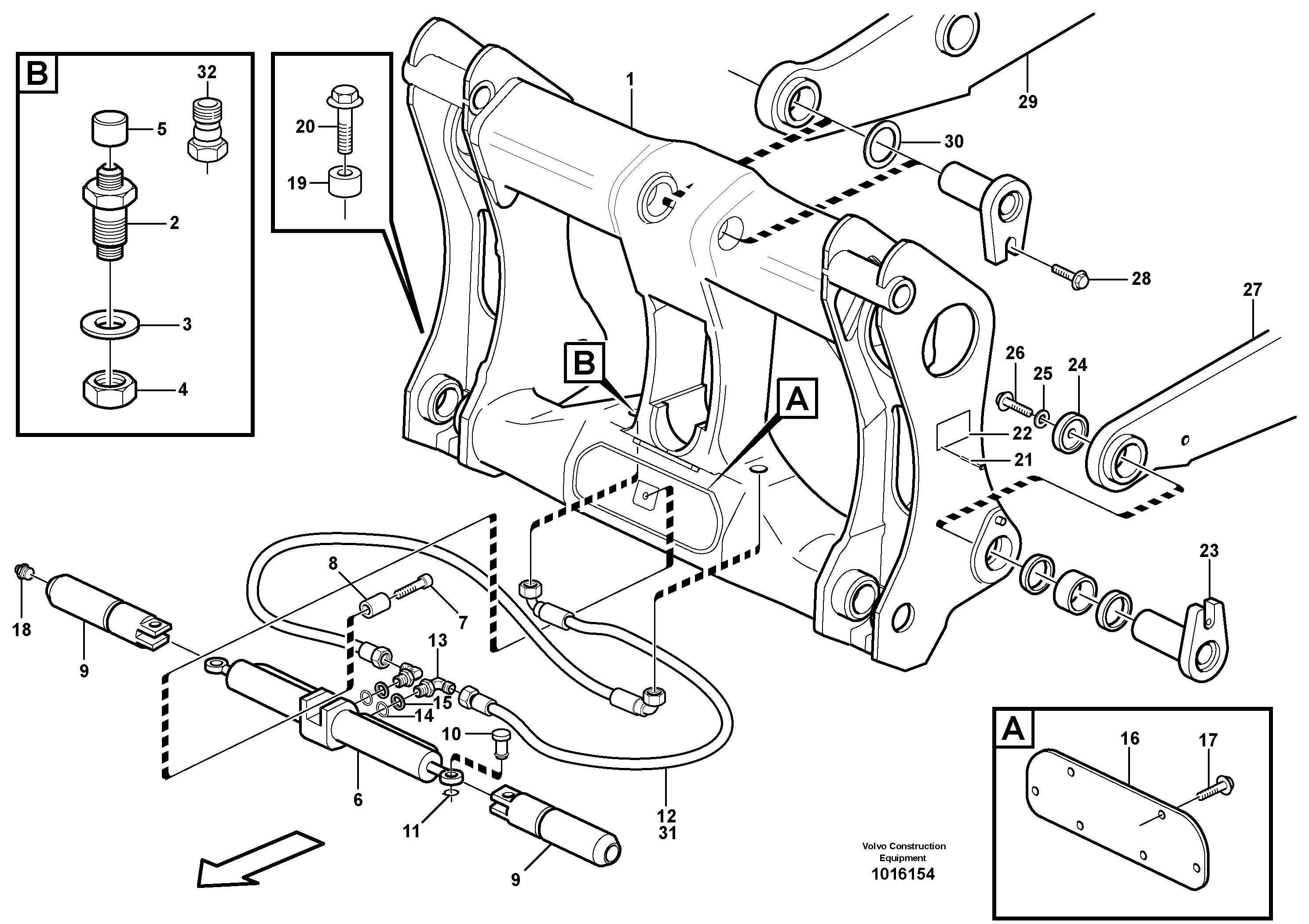 Digging Arm VOE11142475 VOLVO