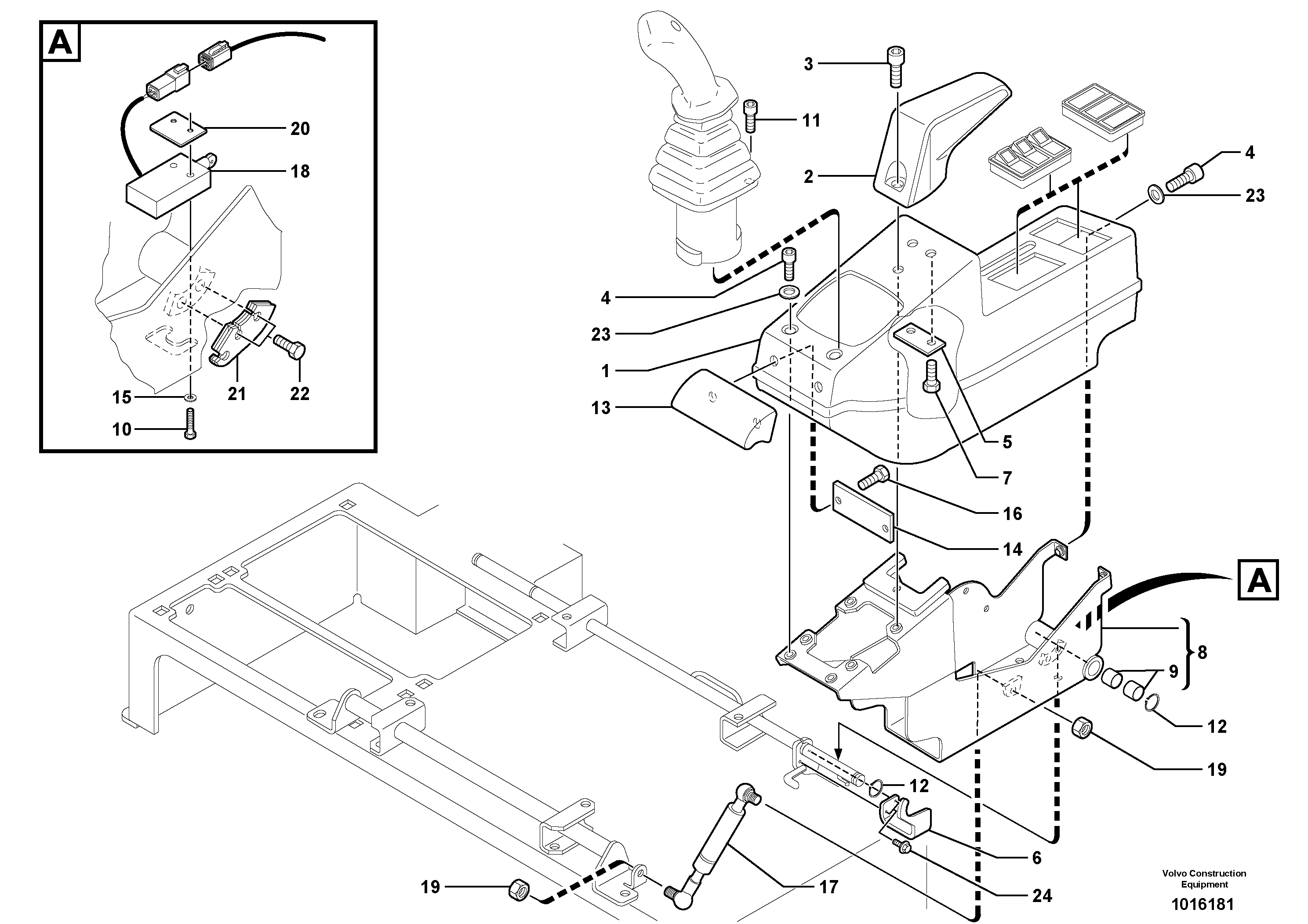 Upper Wiper VOE11801844 VOLVO