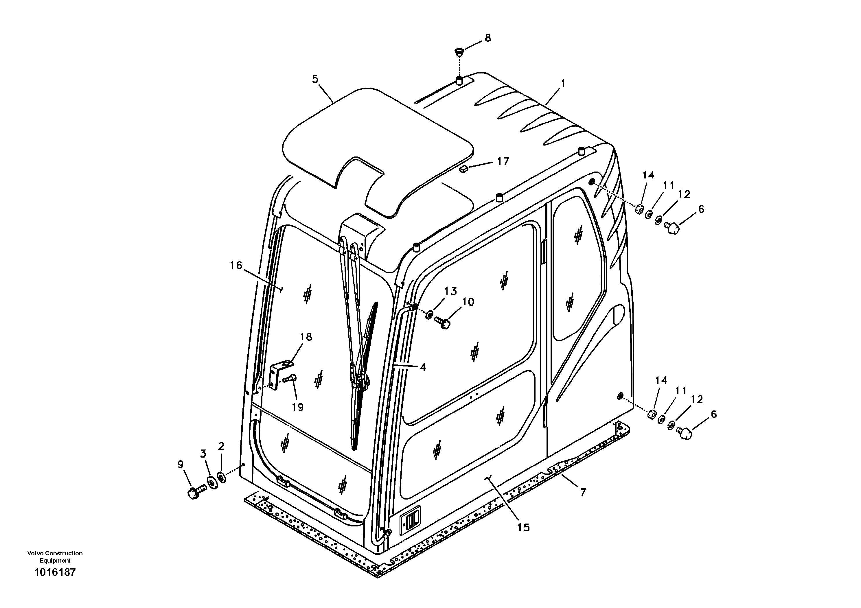 Bracket RM/VOE14531636 VOLVO