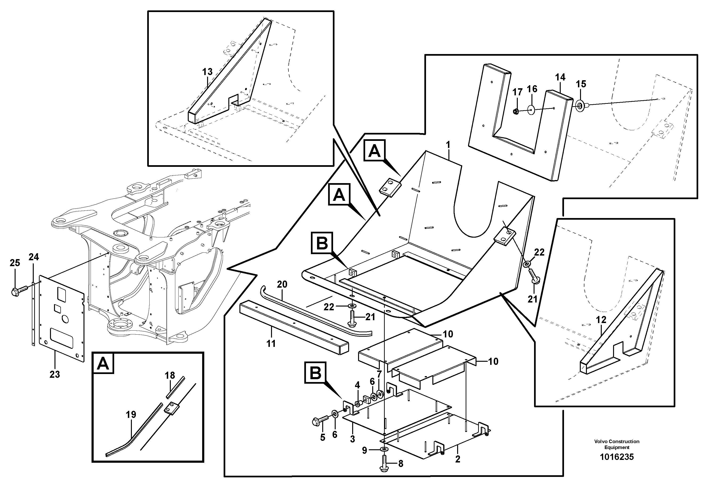 Heater Housing VOE11413612 VOLVO