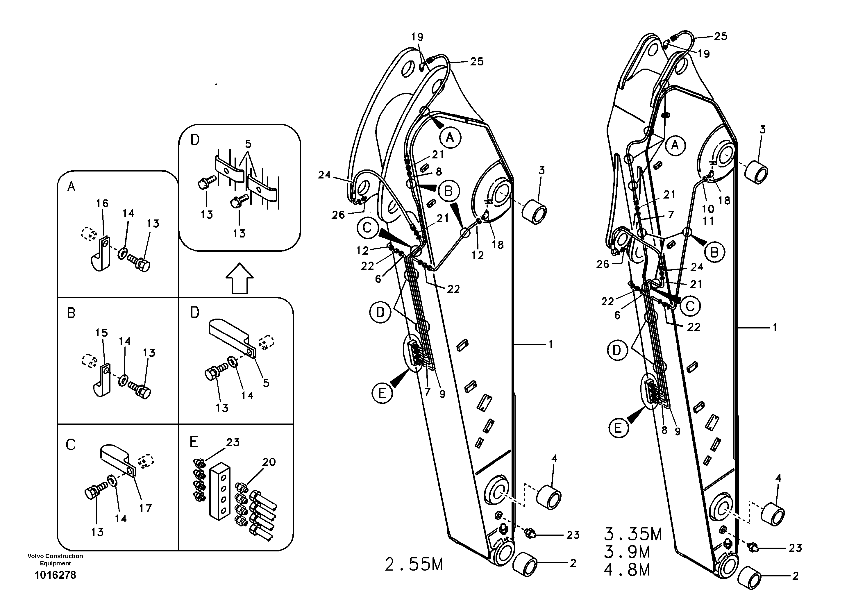 Timing gear casing VOE14880658 VOLVO