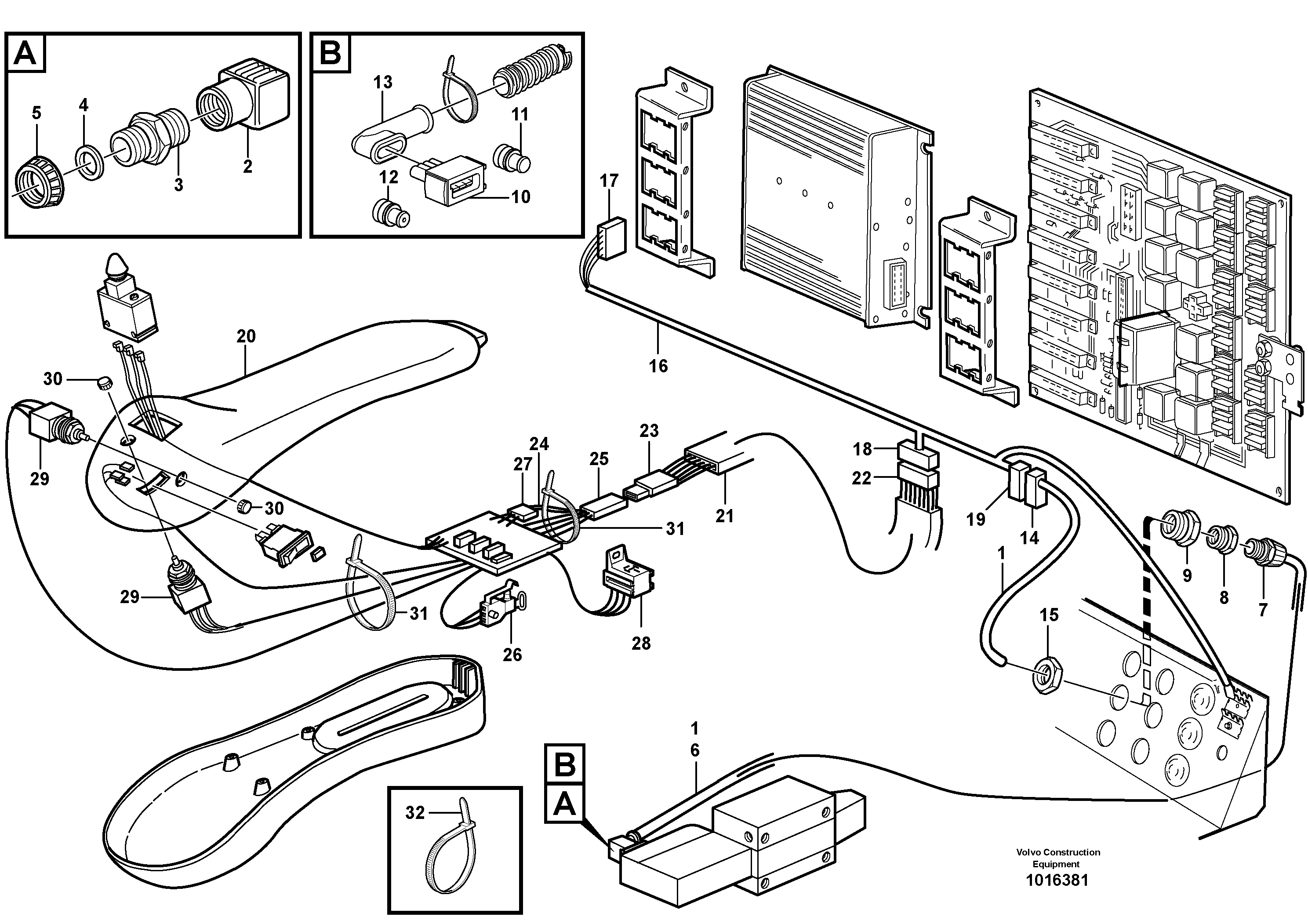 Rubber cushion VOE11101732 VOLVO