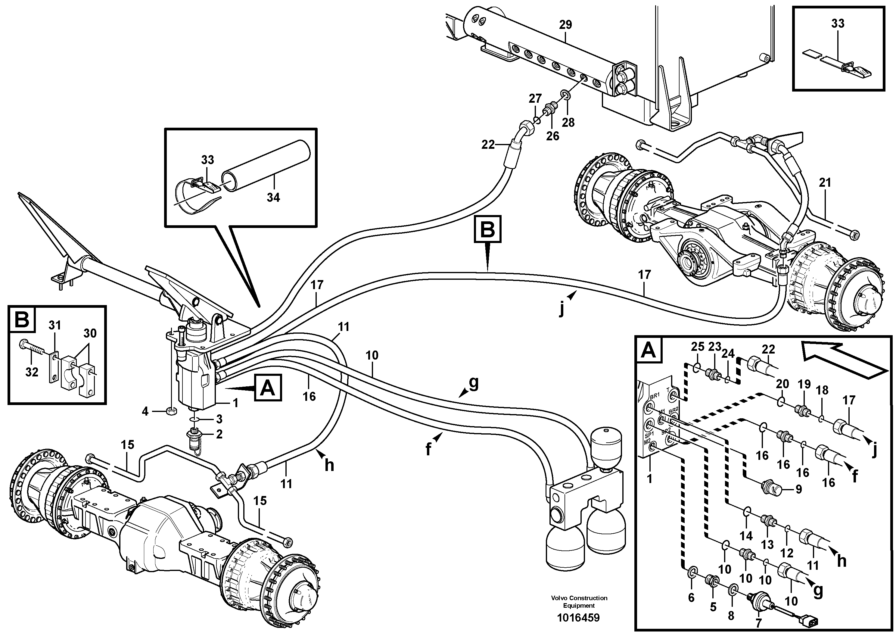 Timing gear casing VOE11172010 VOLVO