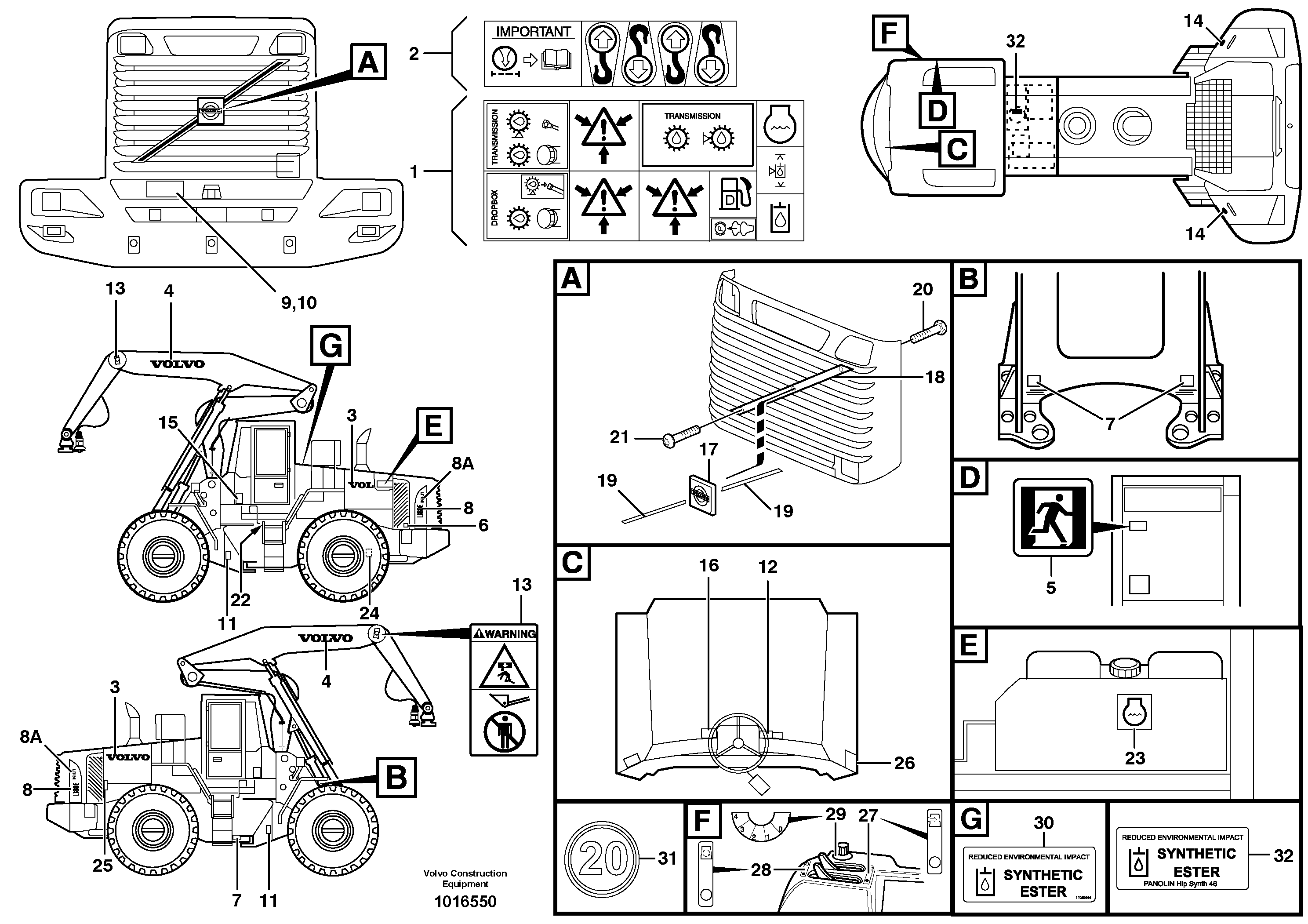 Cylinder Block VOE11106767 VOLVO