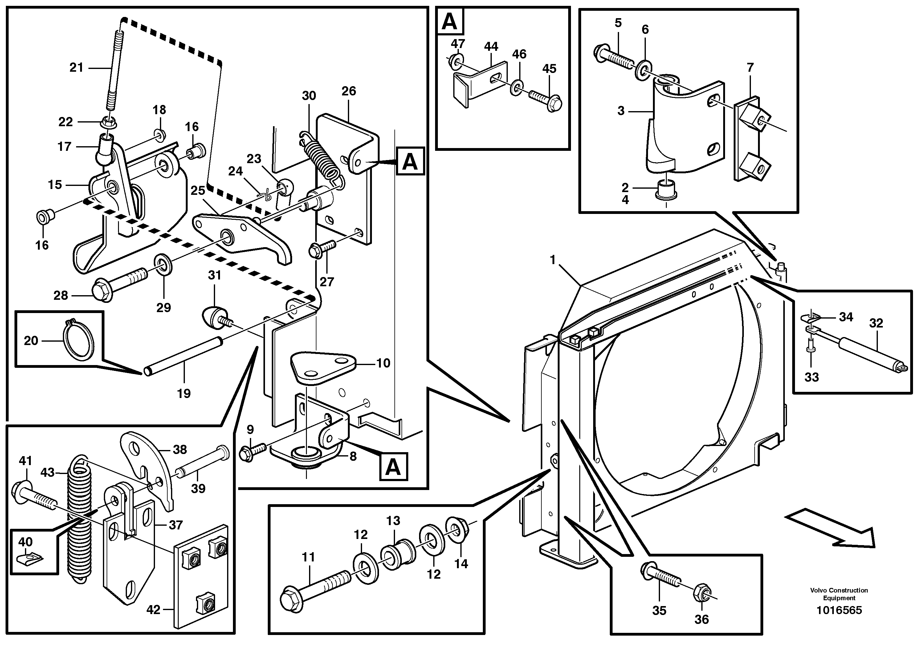 Locking Plate VOE11175191 VOLVO