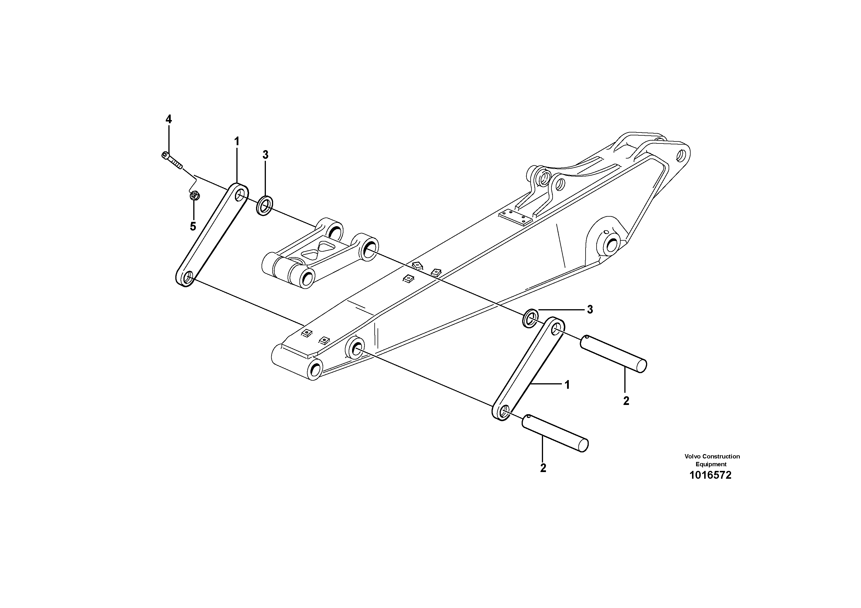 Plate RM/VOE14376578 VOLVO