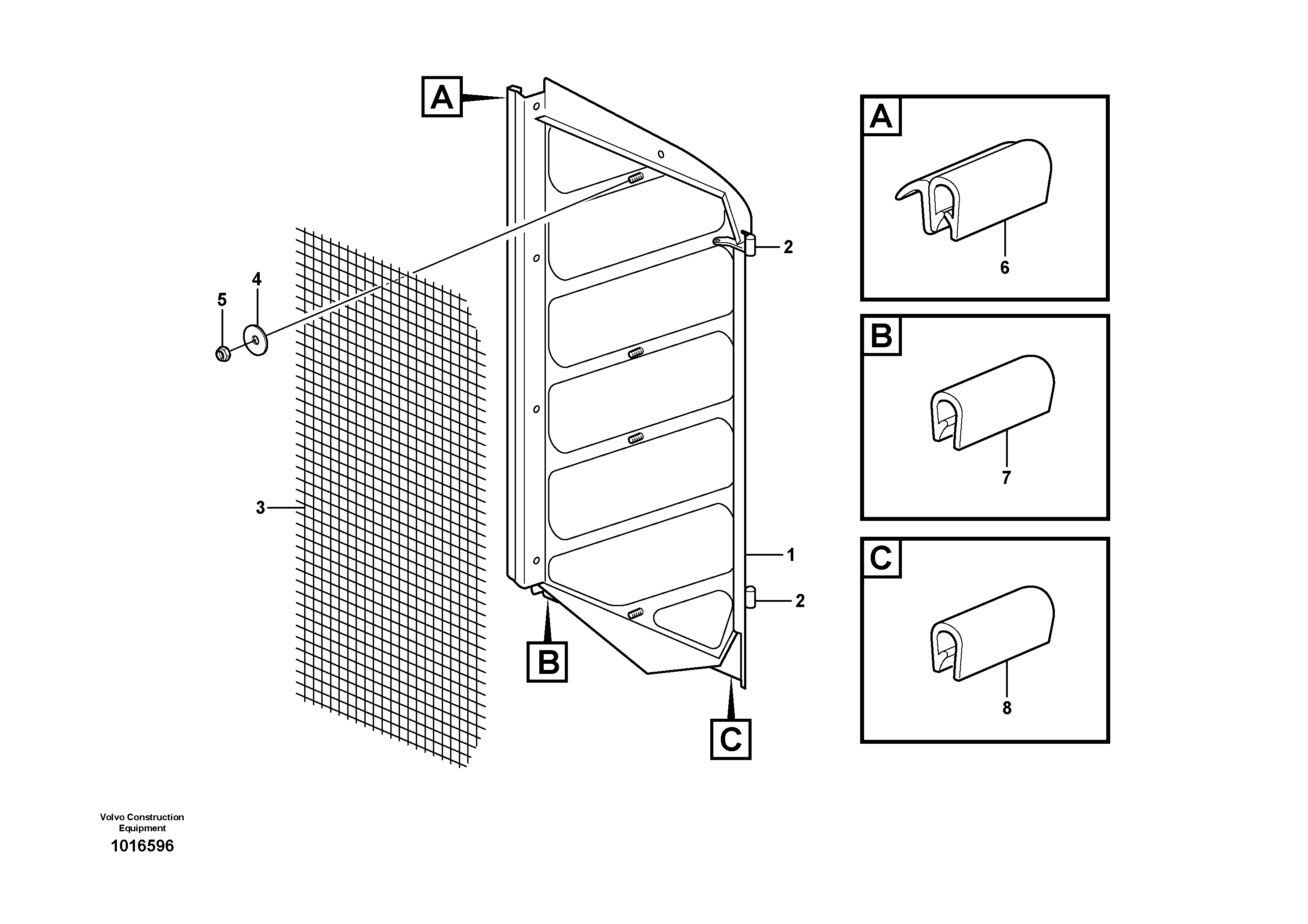 Tip Plate VOE11400541 VOLVO