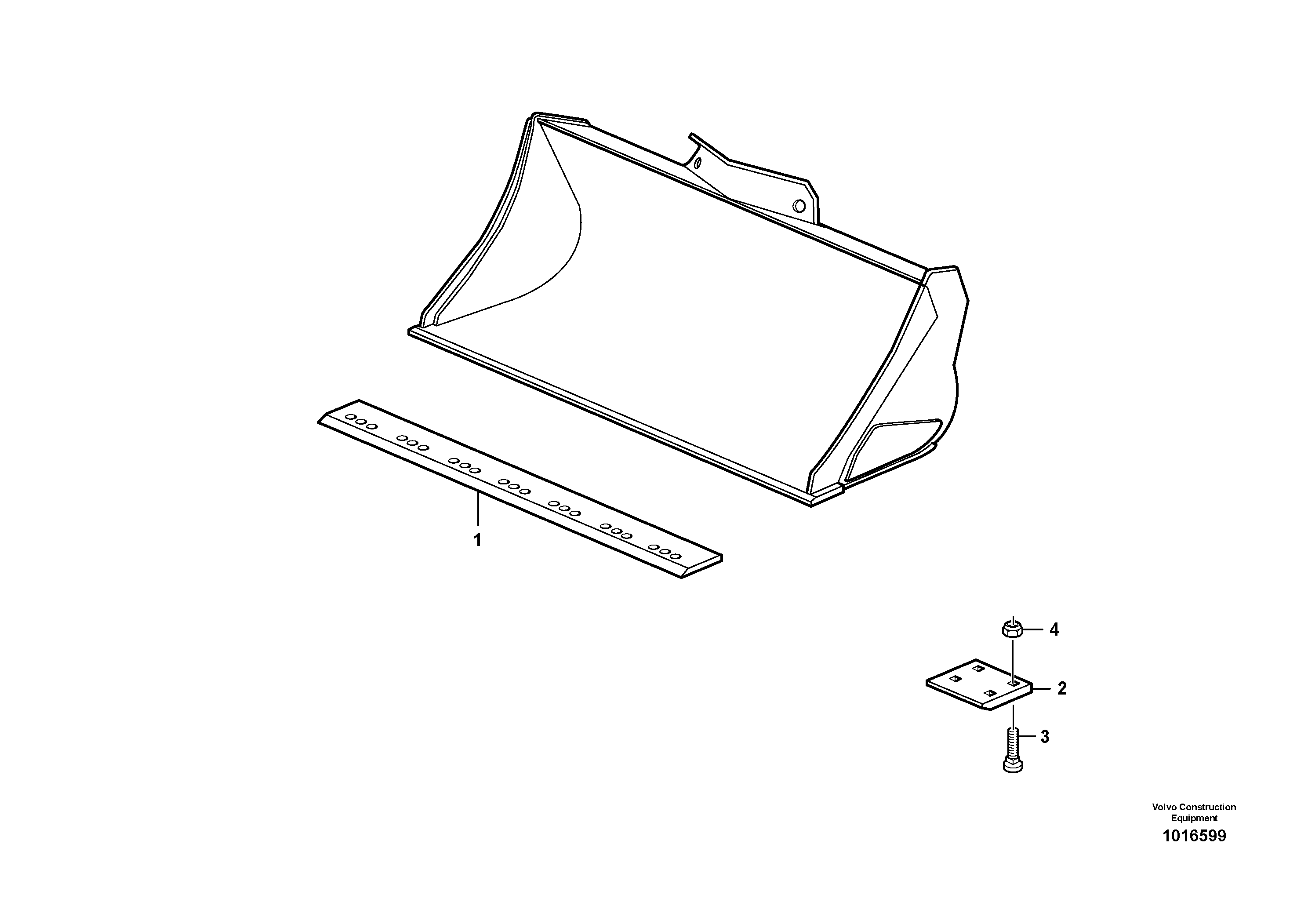 Cutting edge VOE11045944 VOLVO