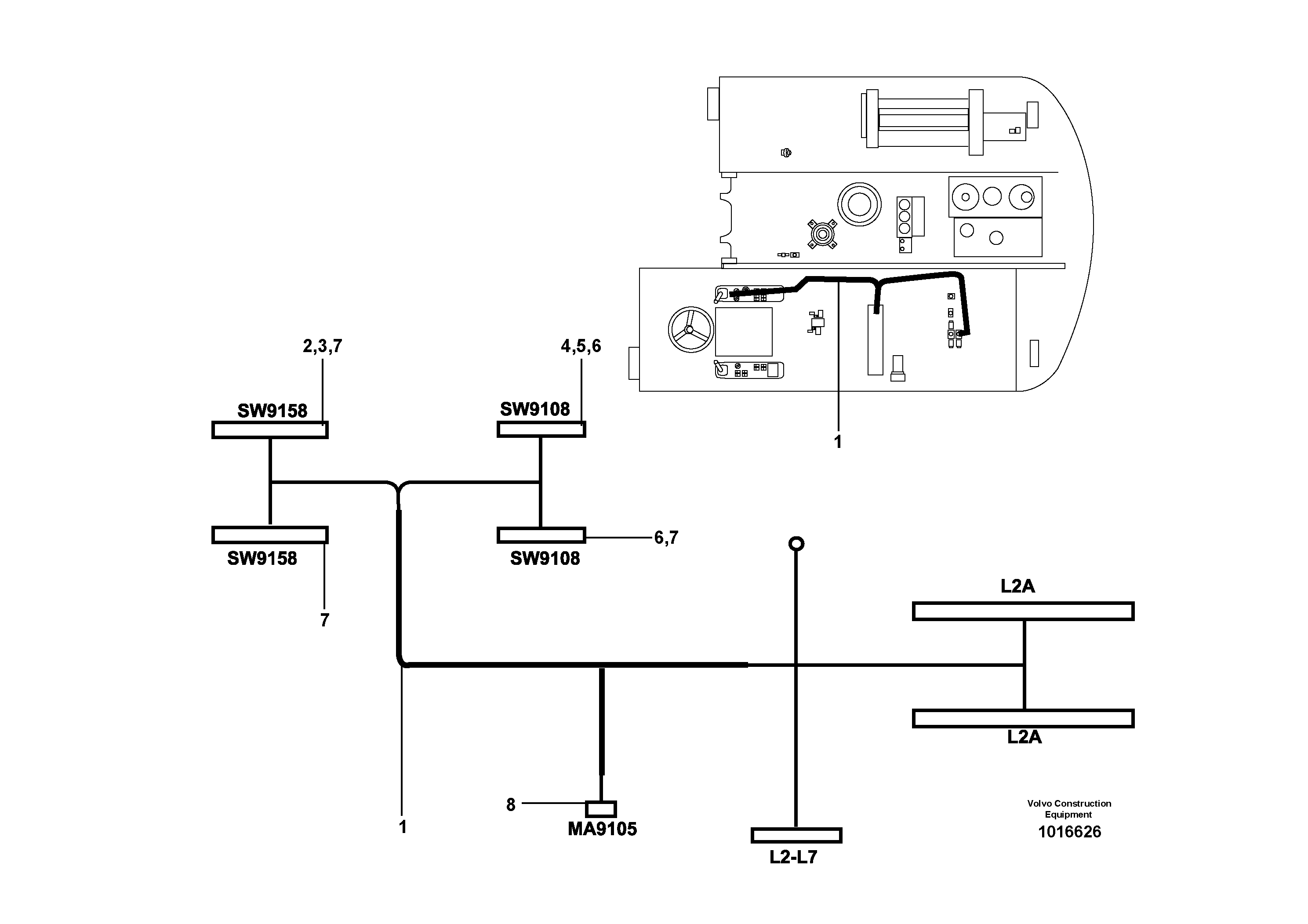 Digging Arm RM/VOE14370886 VOLVO