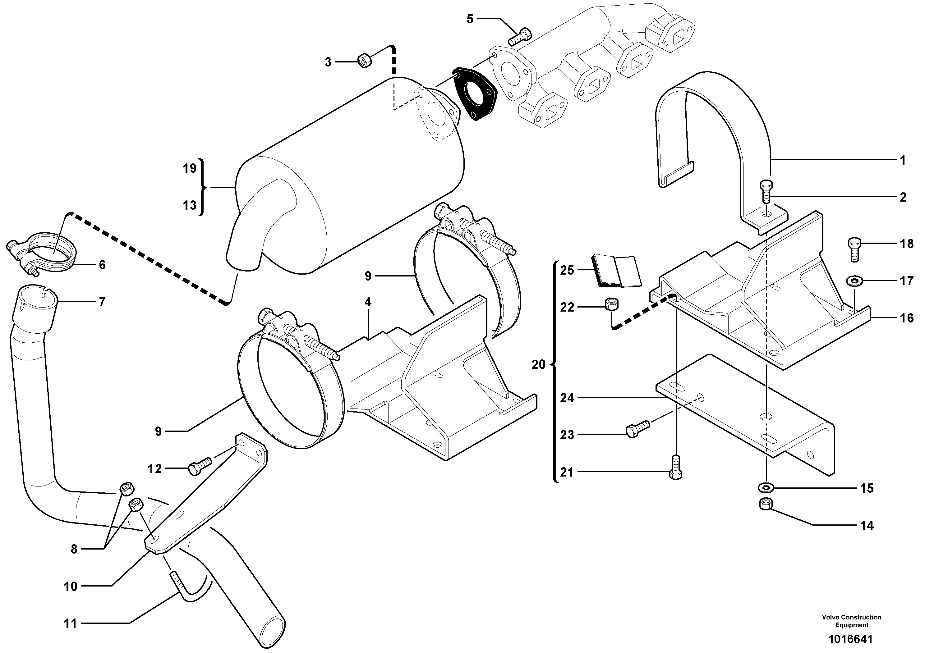 Support PJ3812138 VOLVO