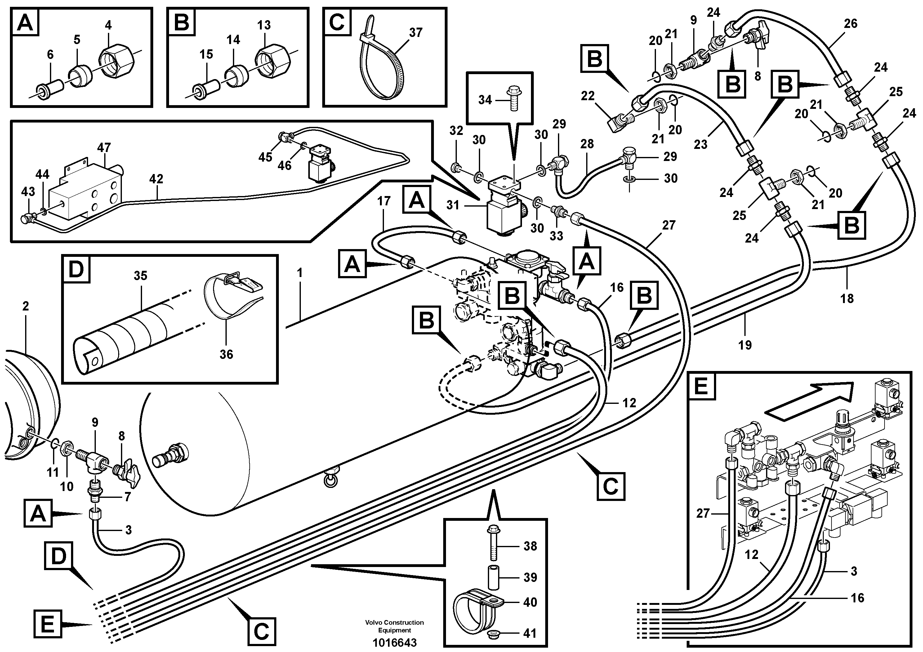 Diode Cable VOE13930439 VOLVO