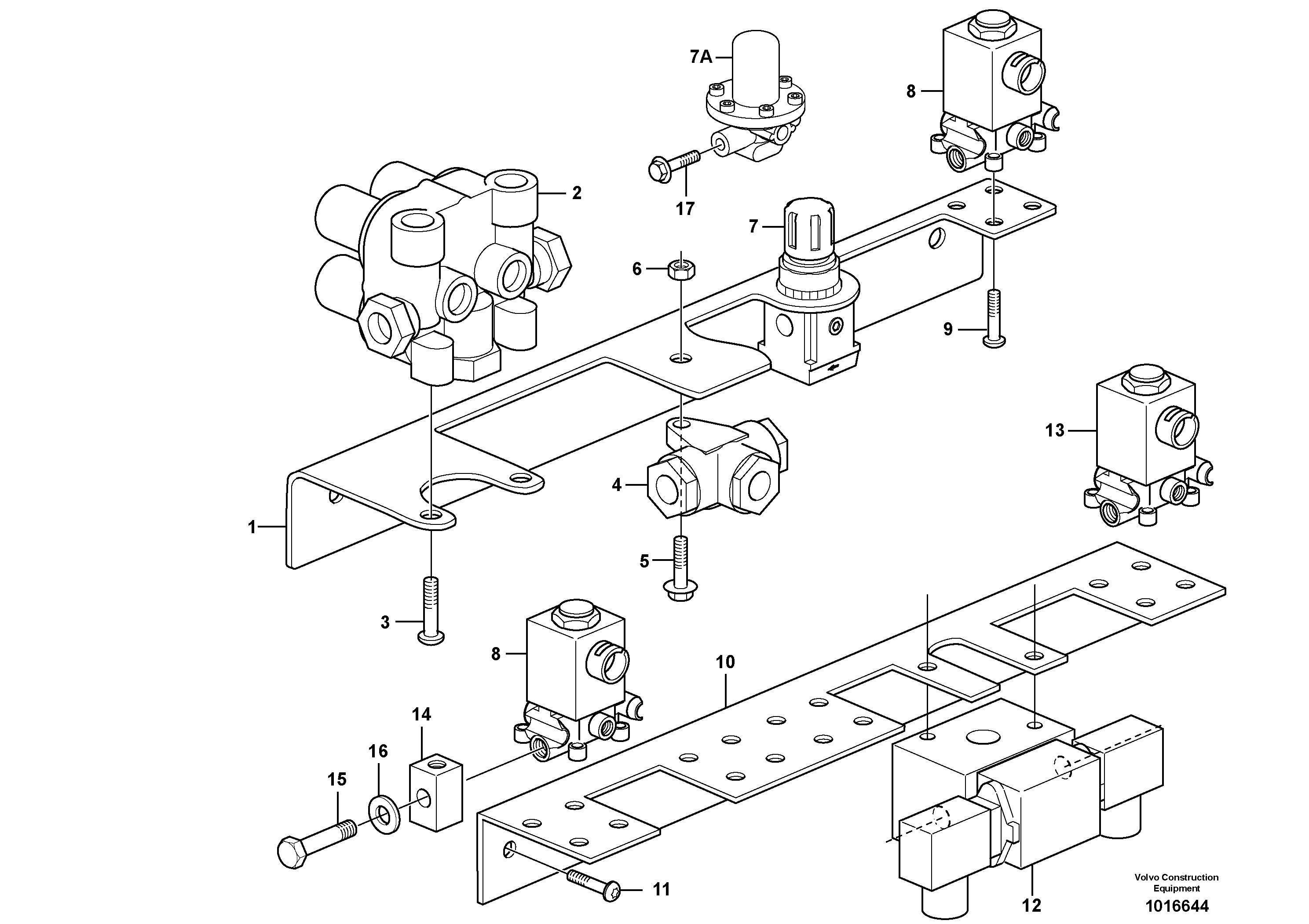 Hatch Over Radiator VOE11115855 VOLVO
