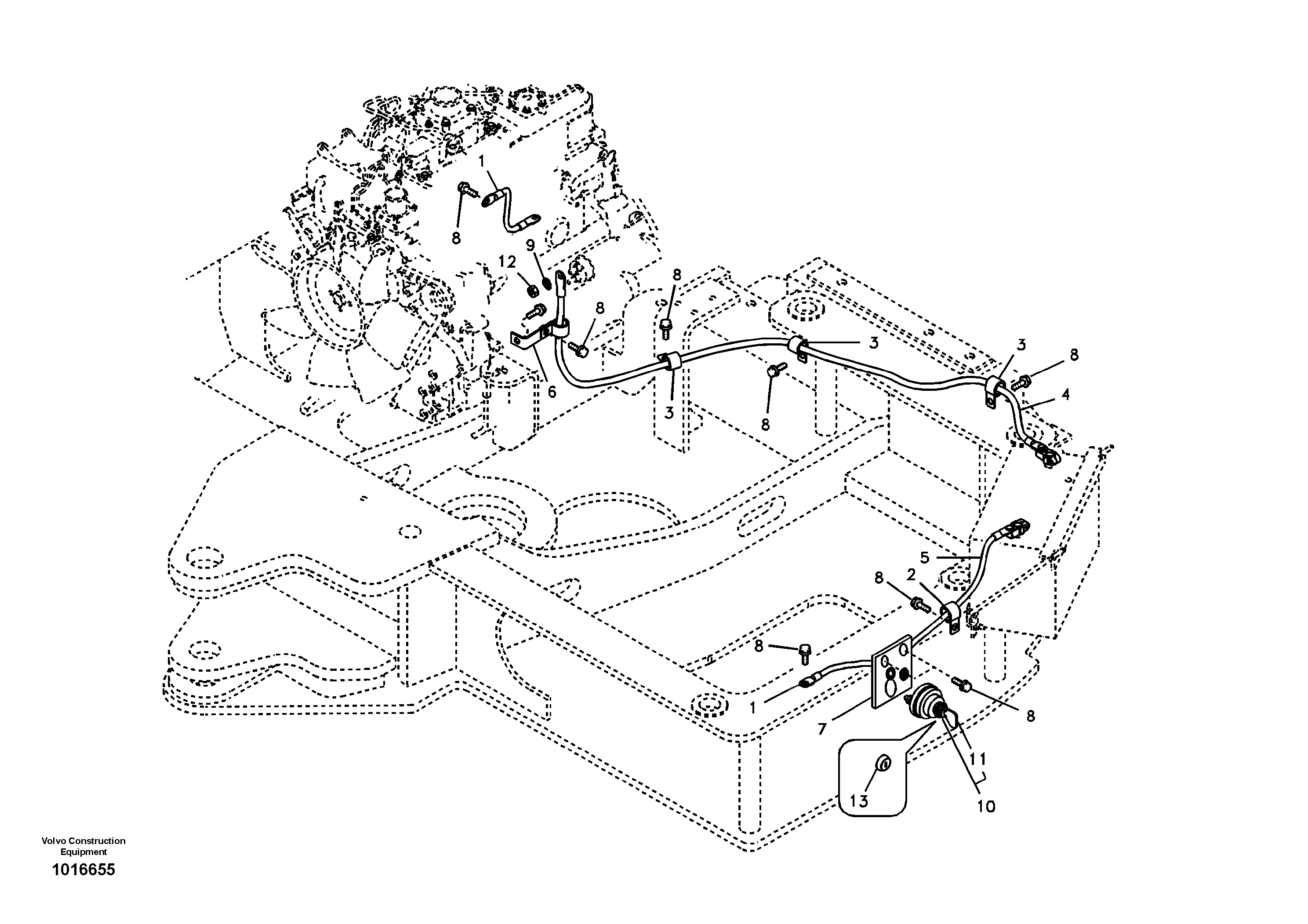 Brush Bearing VOE14587697 VOLVO