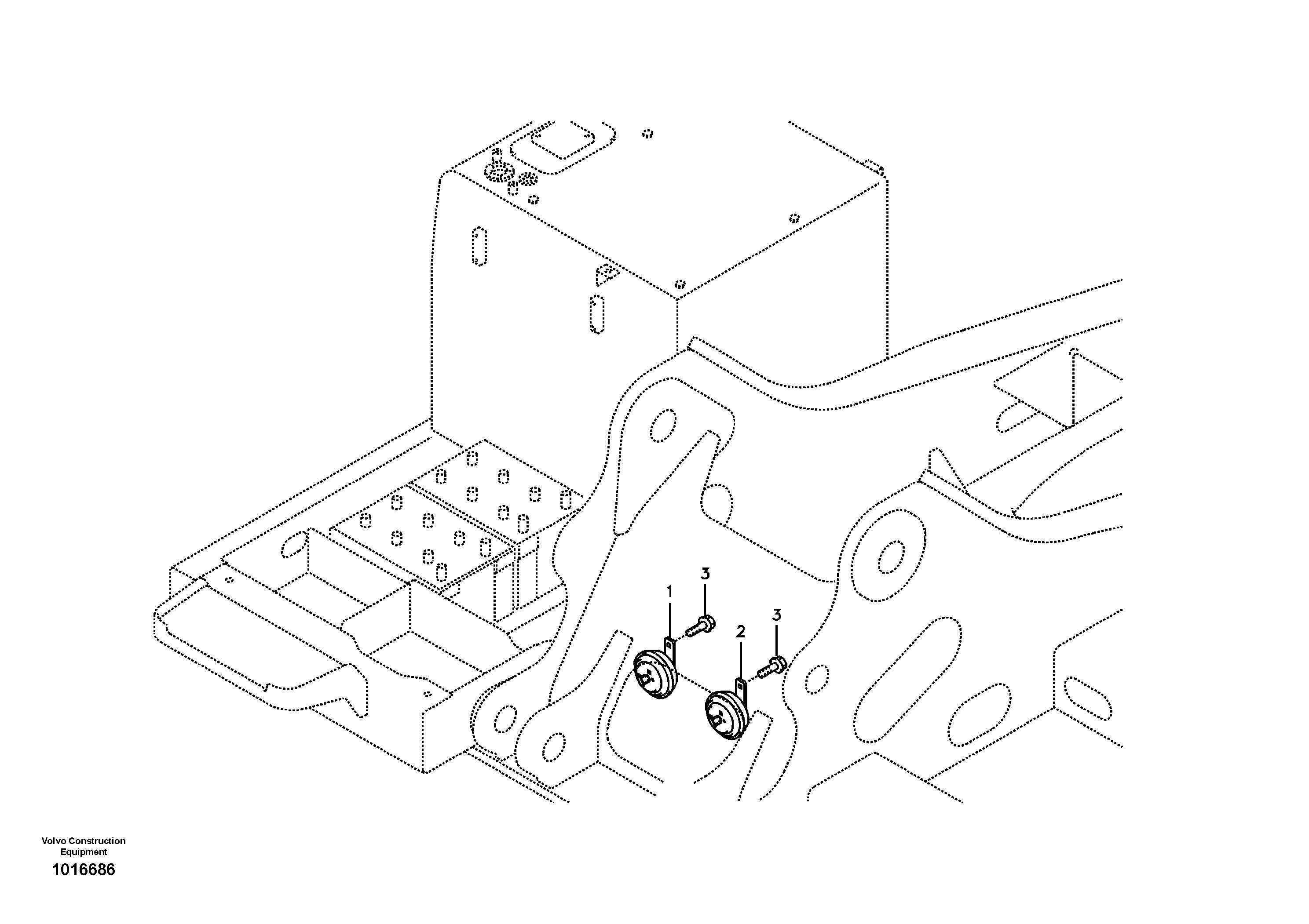 Bearing bushing VOE14530214 VOLVO