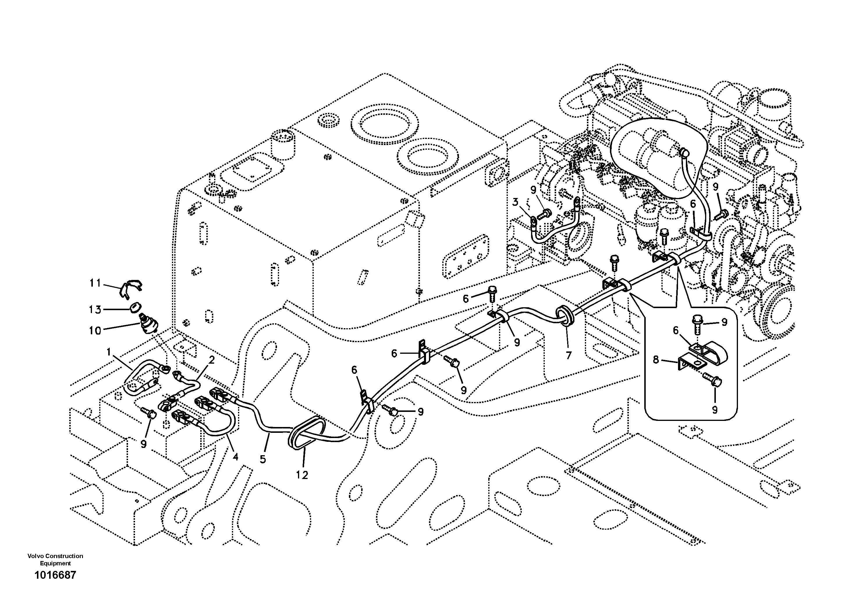 Brush Bearing VOE14577892 VOLVO