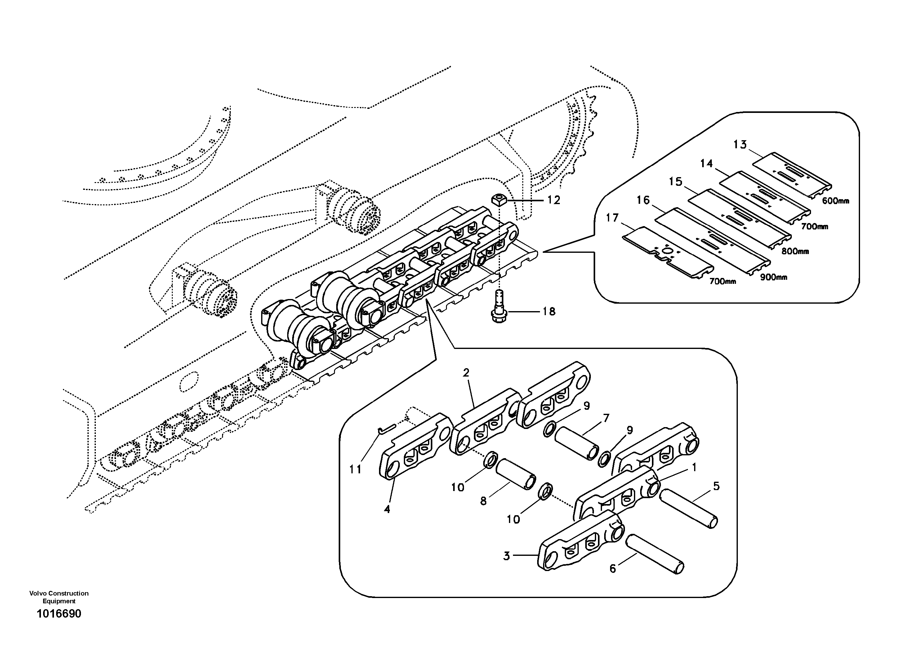 Sleeve VOE14701017 VOLVO