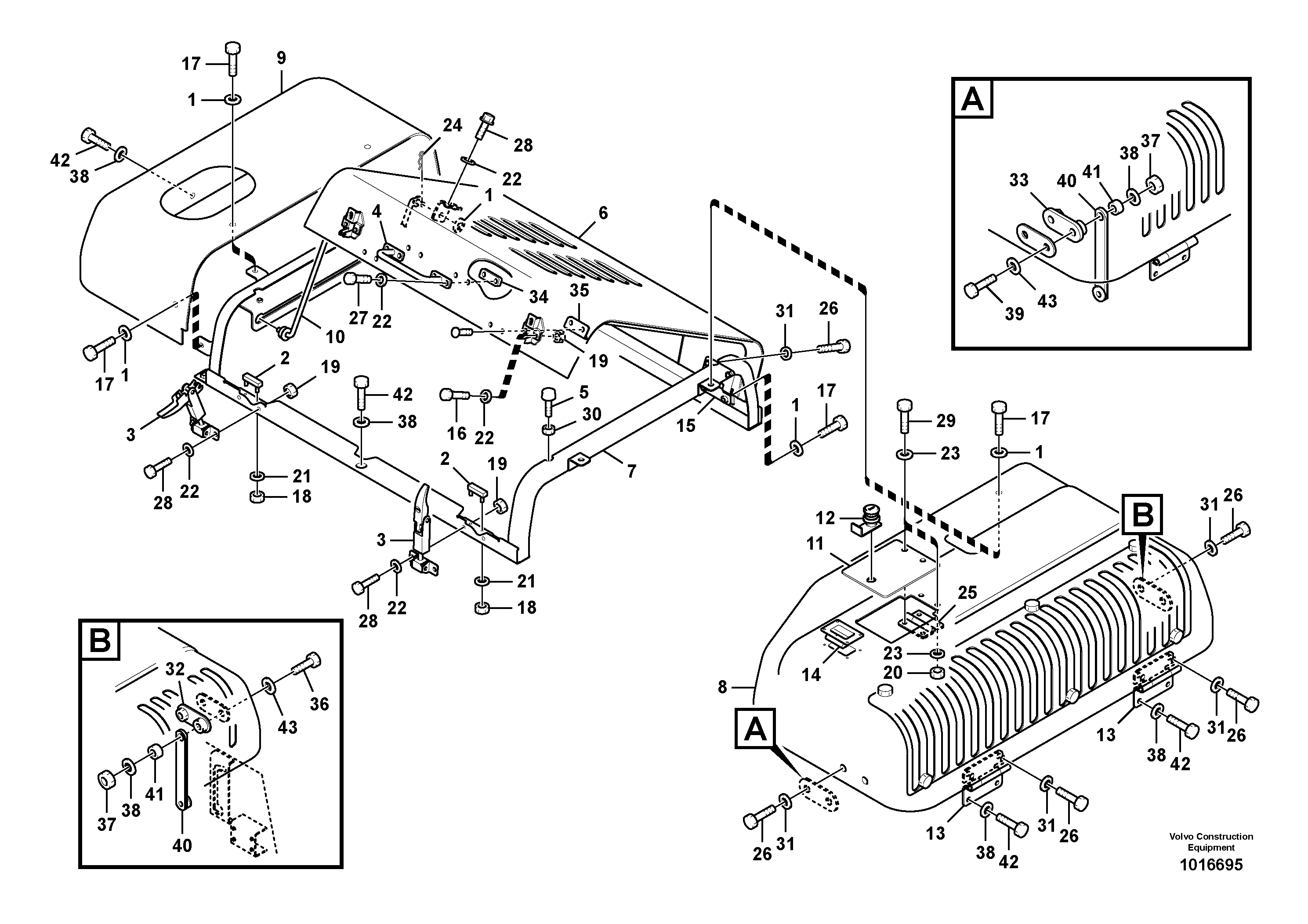 Edge Iron VOE14528587 VOLVO