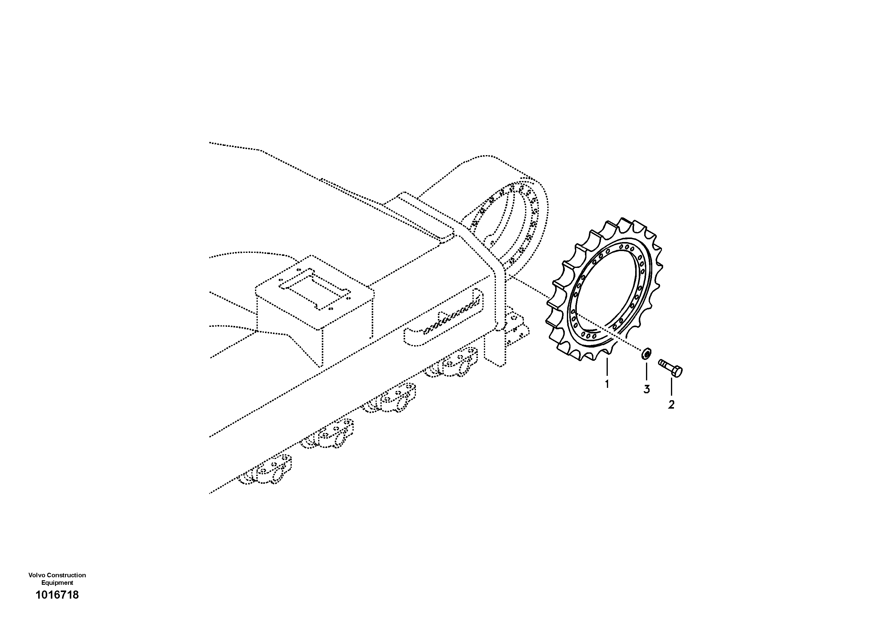 Retaining Strap VOE14532419 VOLVO