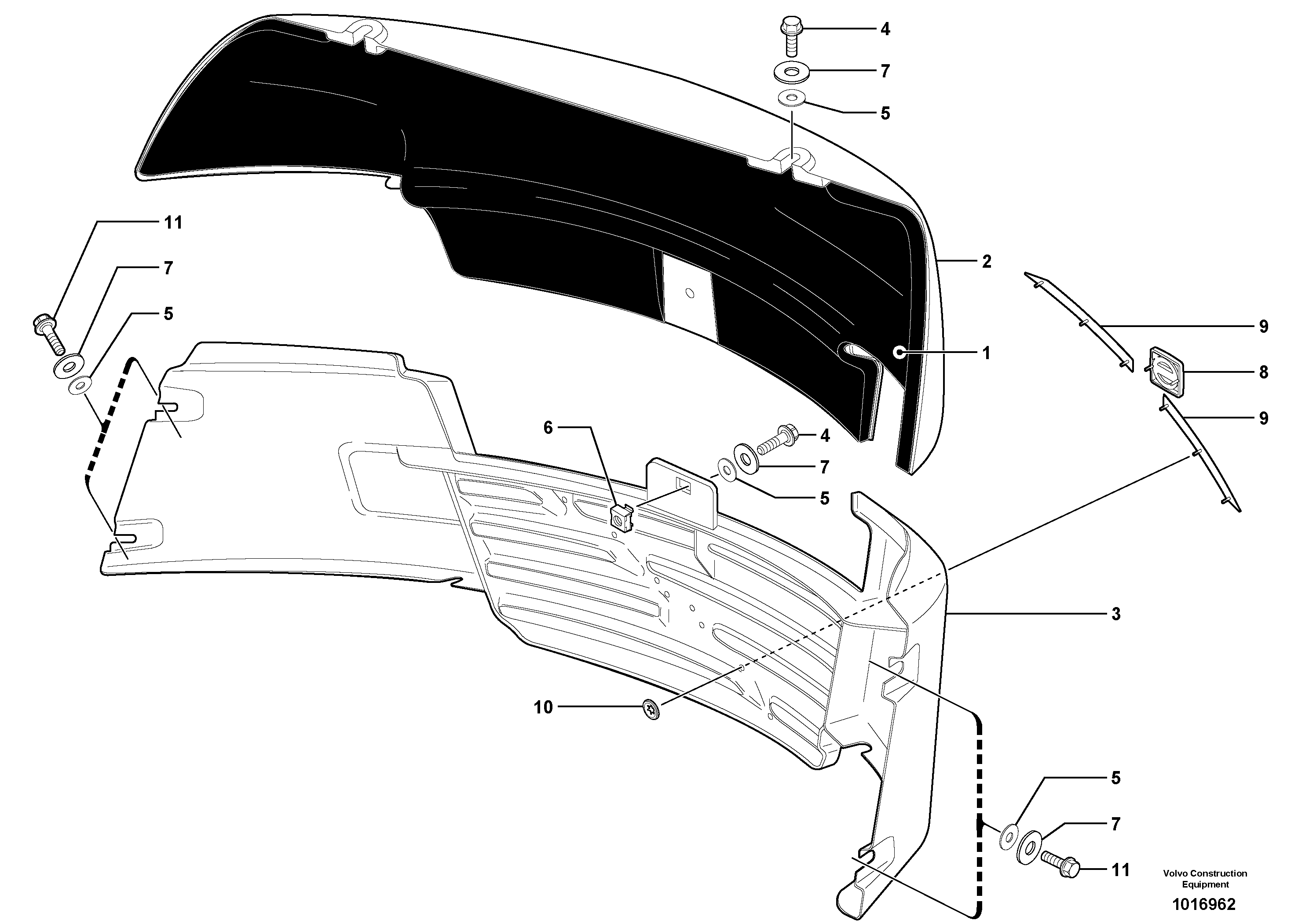 Fan VOE11203455 VOLVO