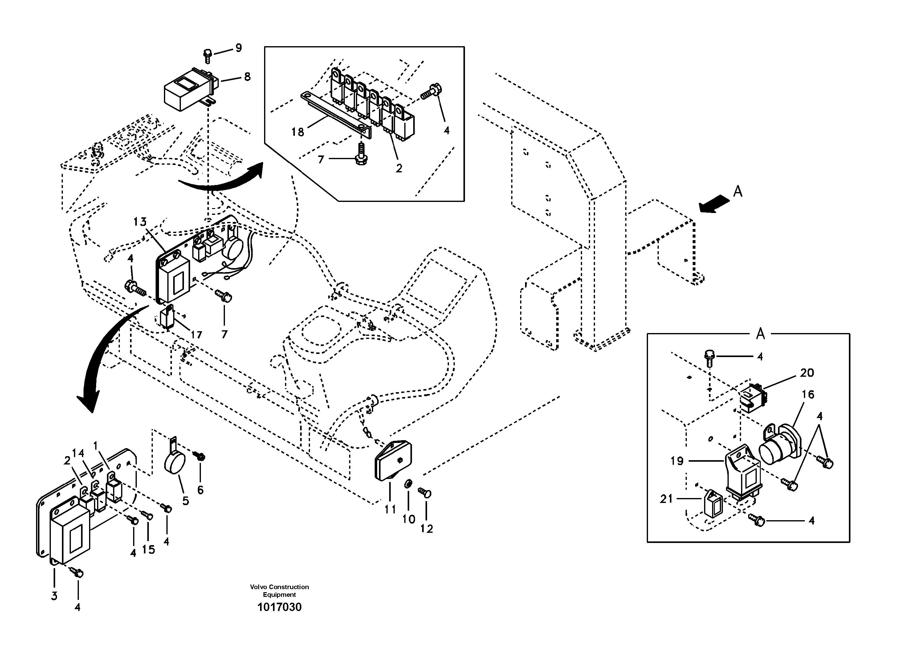 Cab Latch Sw VOE14529013 VOLVO