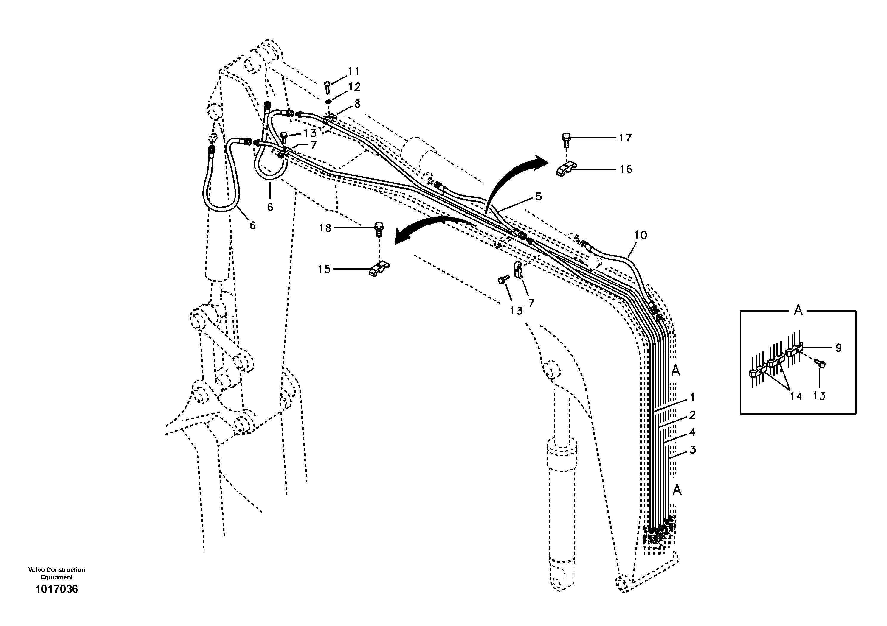 Pipe VOE14532396 VOLVO