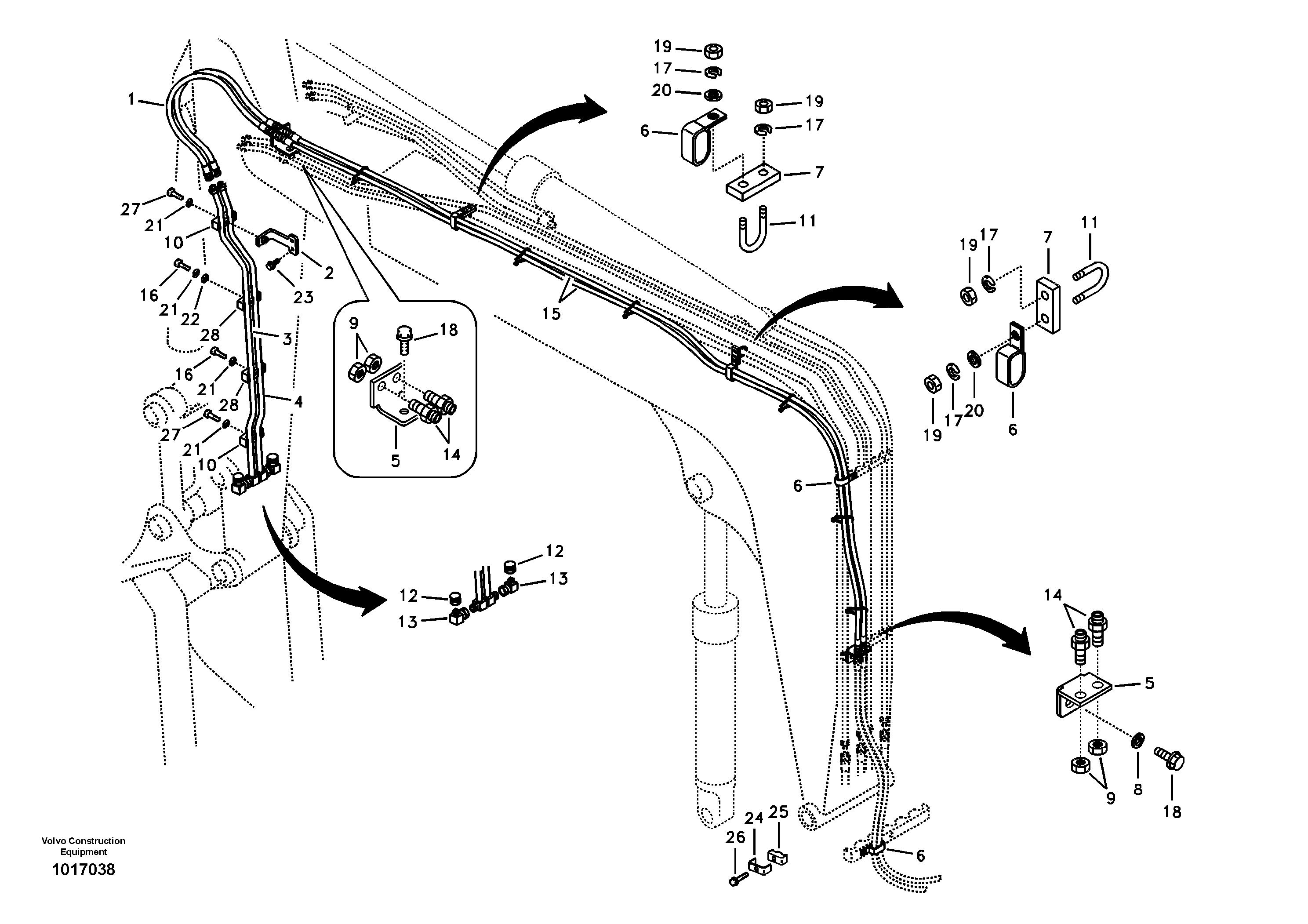 Pipe VOE14532563 VOLVO