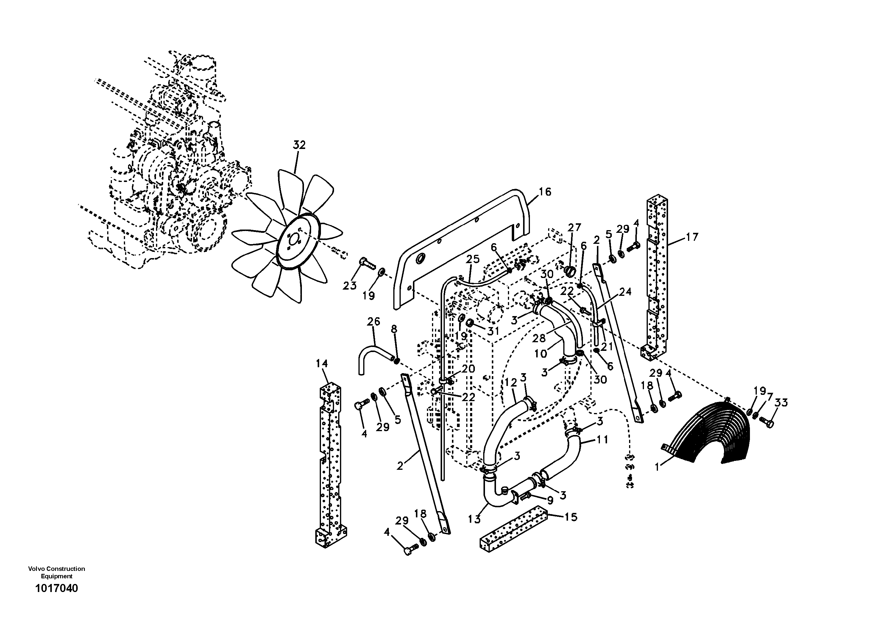 Pipe VOE14548949 VOLVO