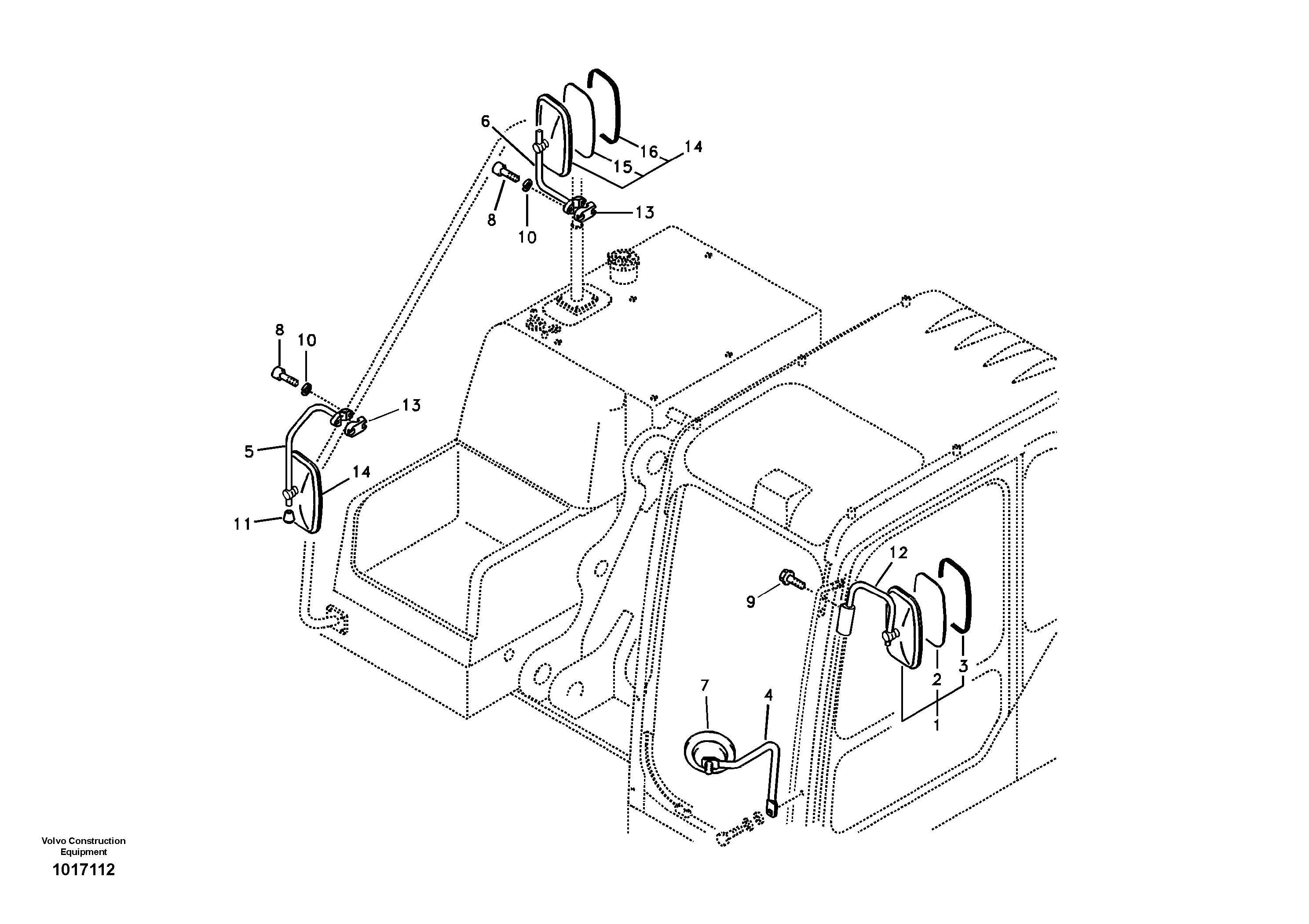 Microswitch VOE14515348 VOLVO