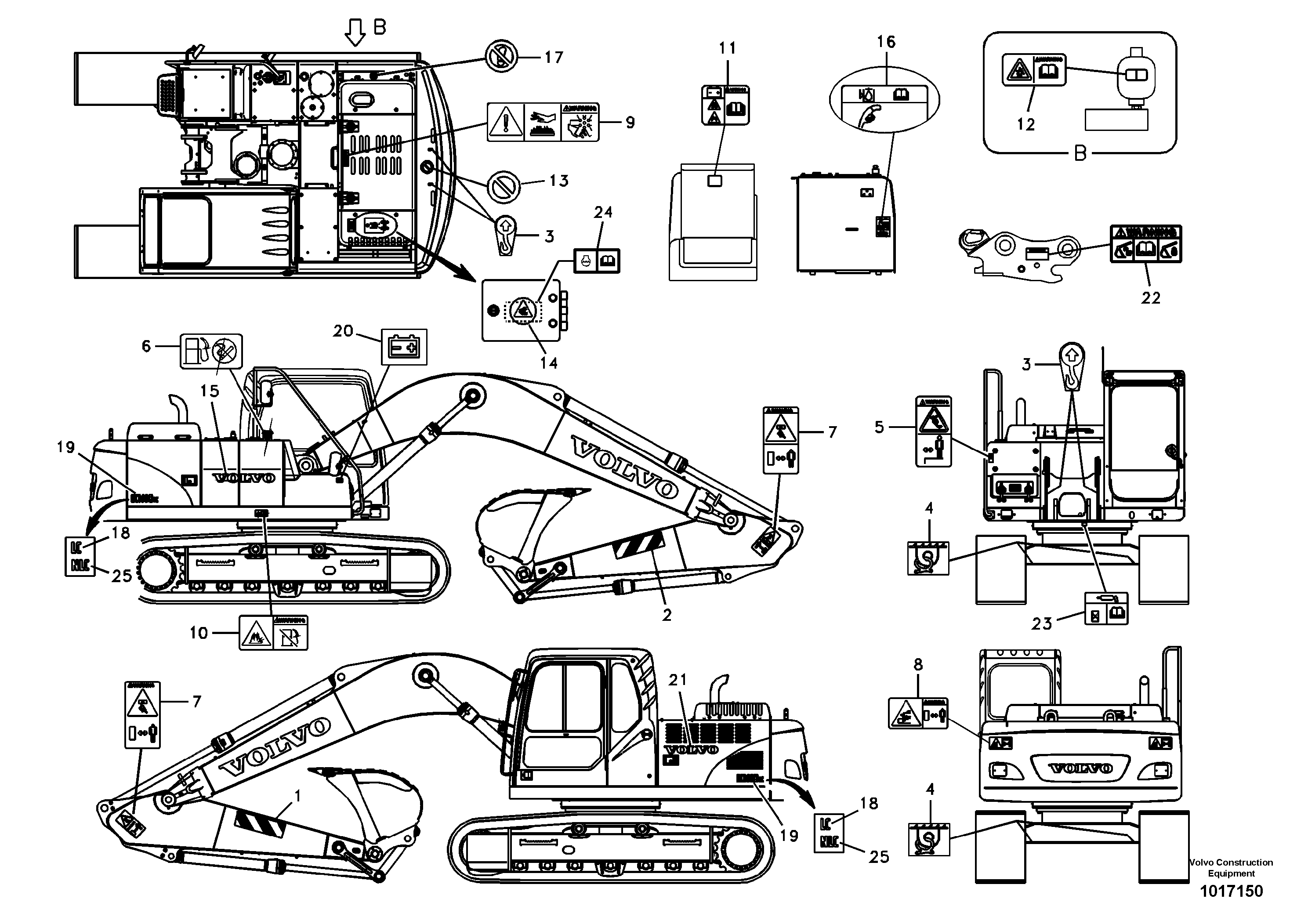 Decal VOE14536841 VOLVO