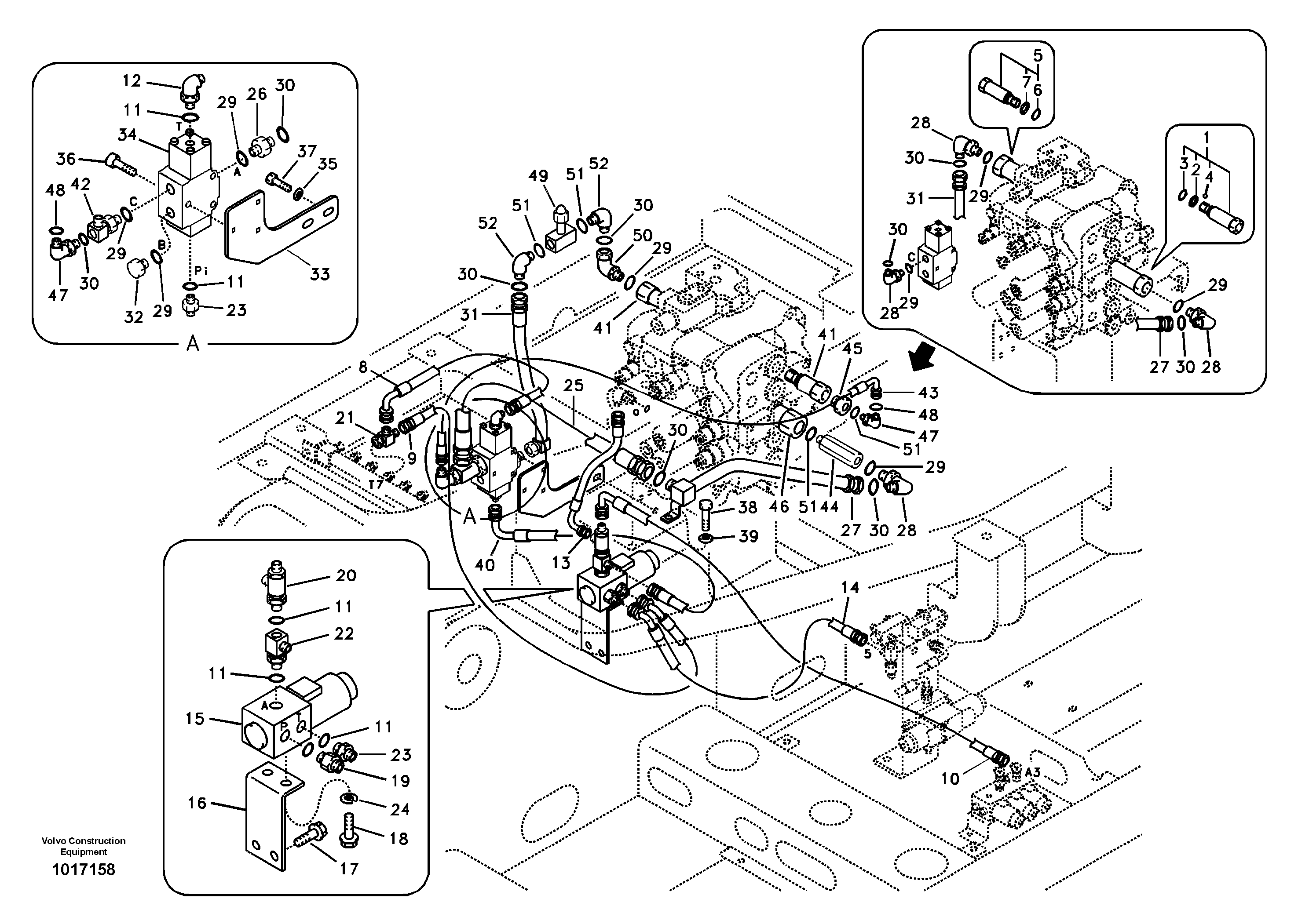 Timing gear casing VOE938598 VOLVO