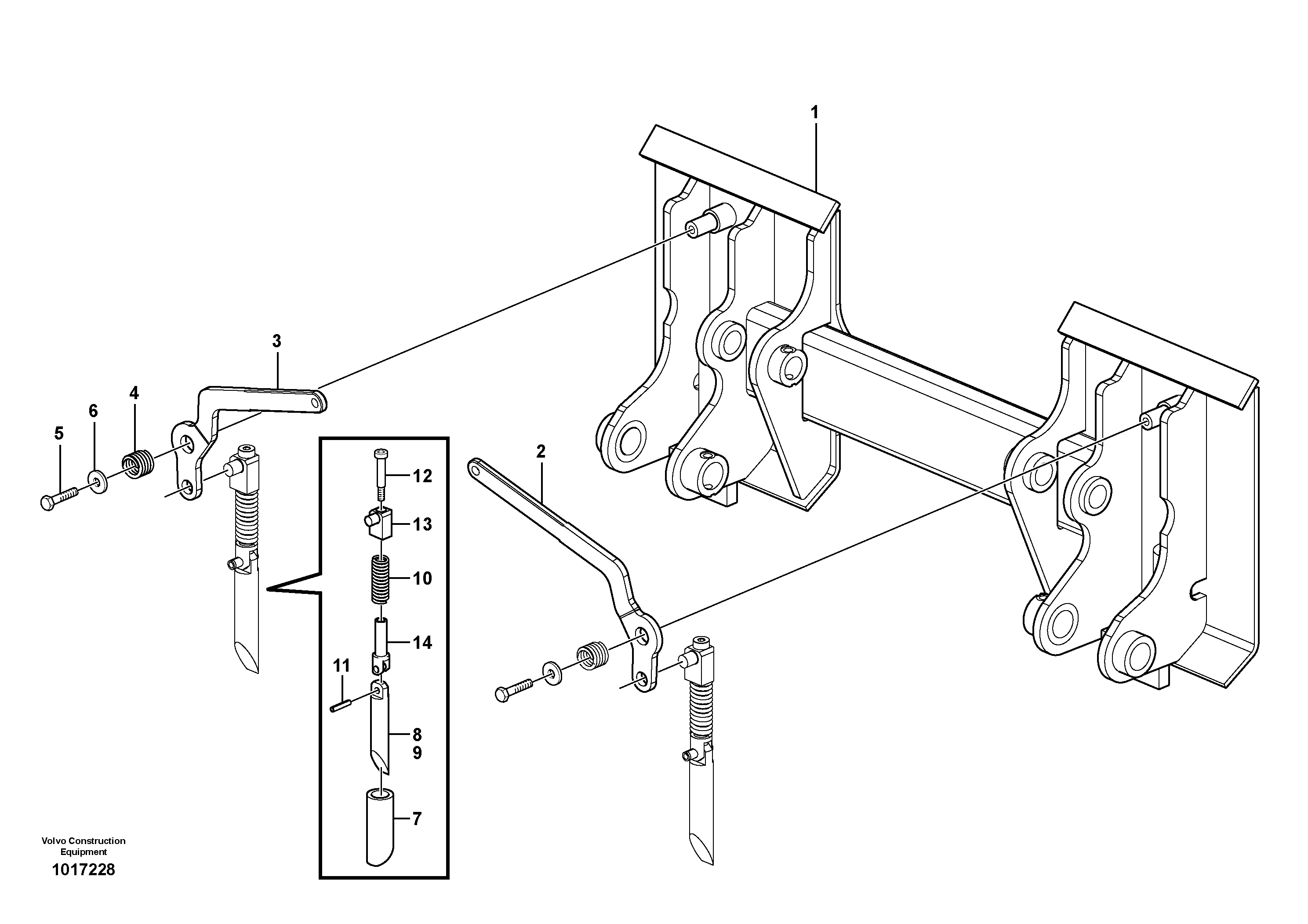 Press.limiting valve VOE11851729 VOLVO