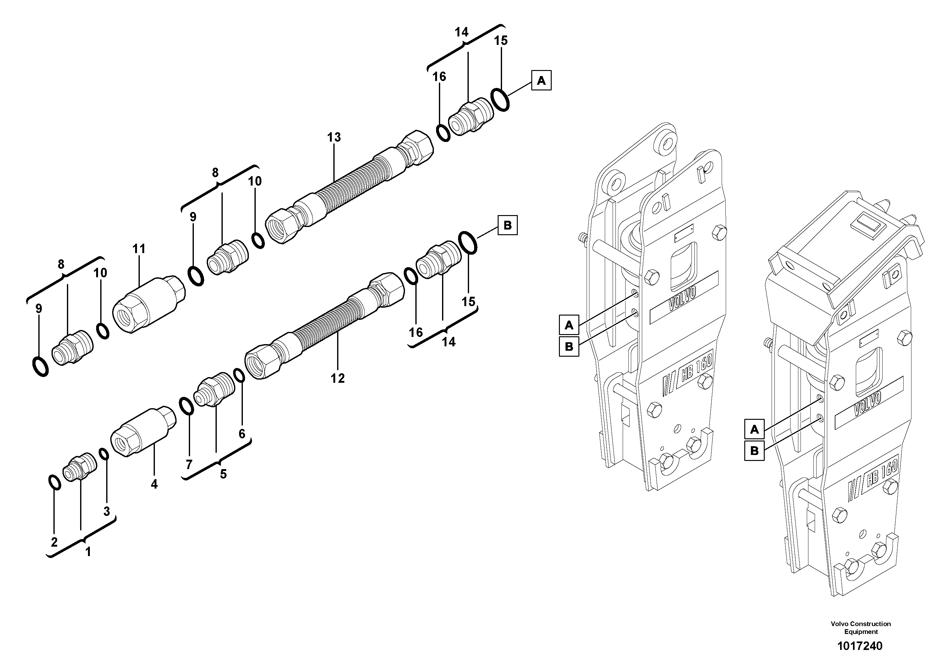 Pump VOE11802652 VOLVO