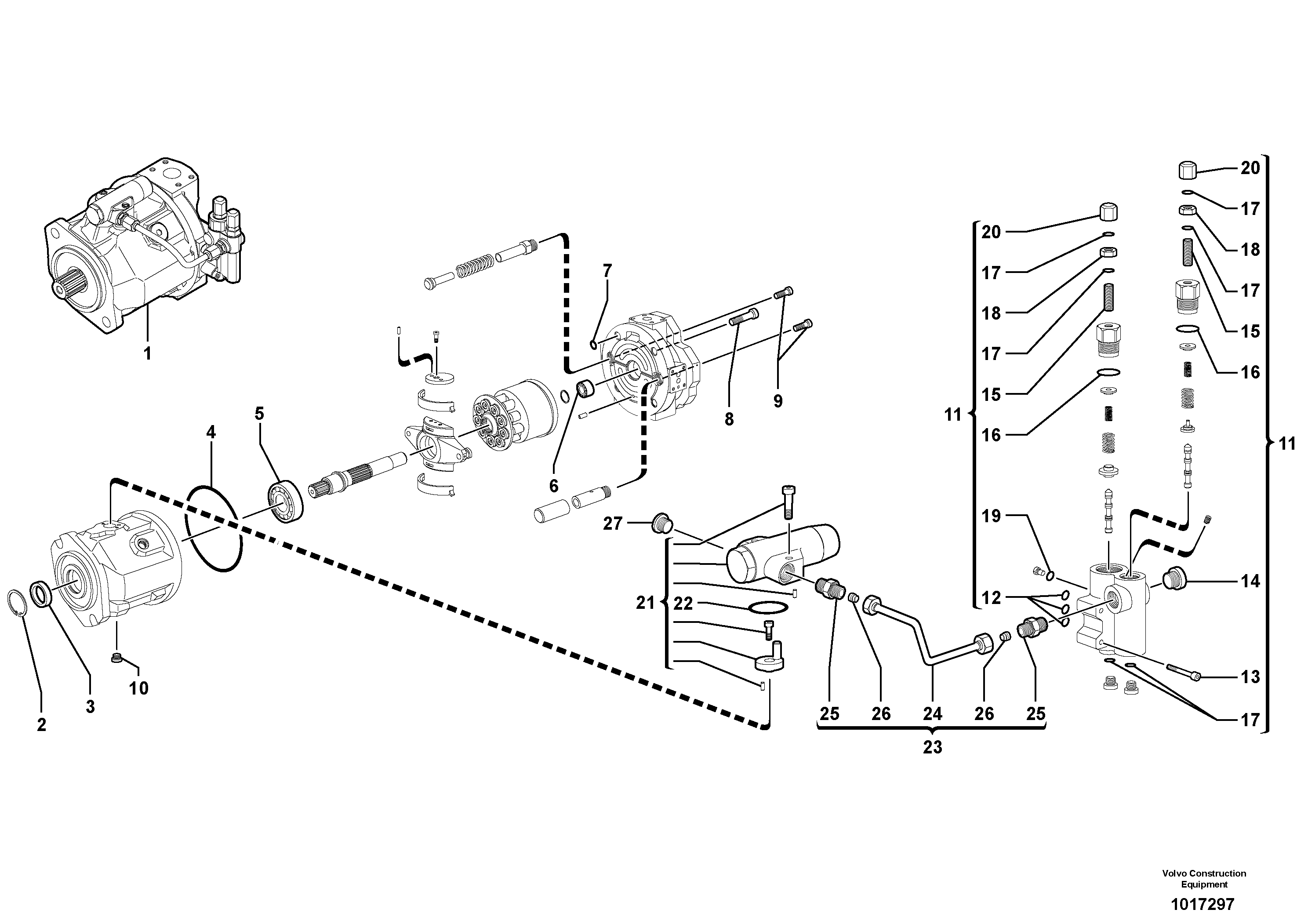 Digging Arm VOE11714941 VOLVO
