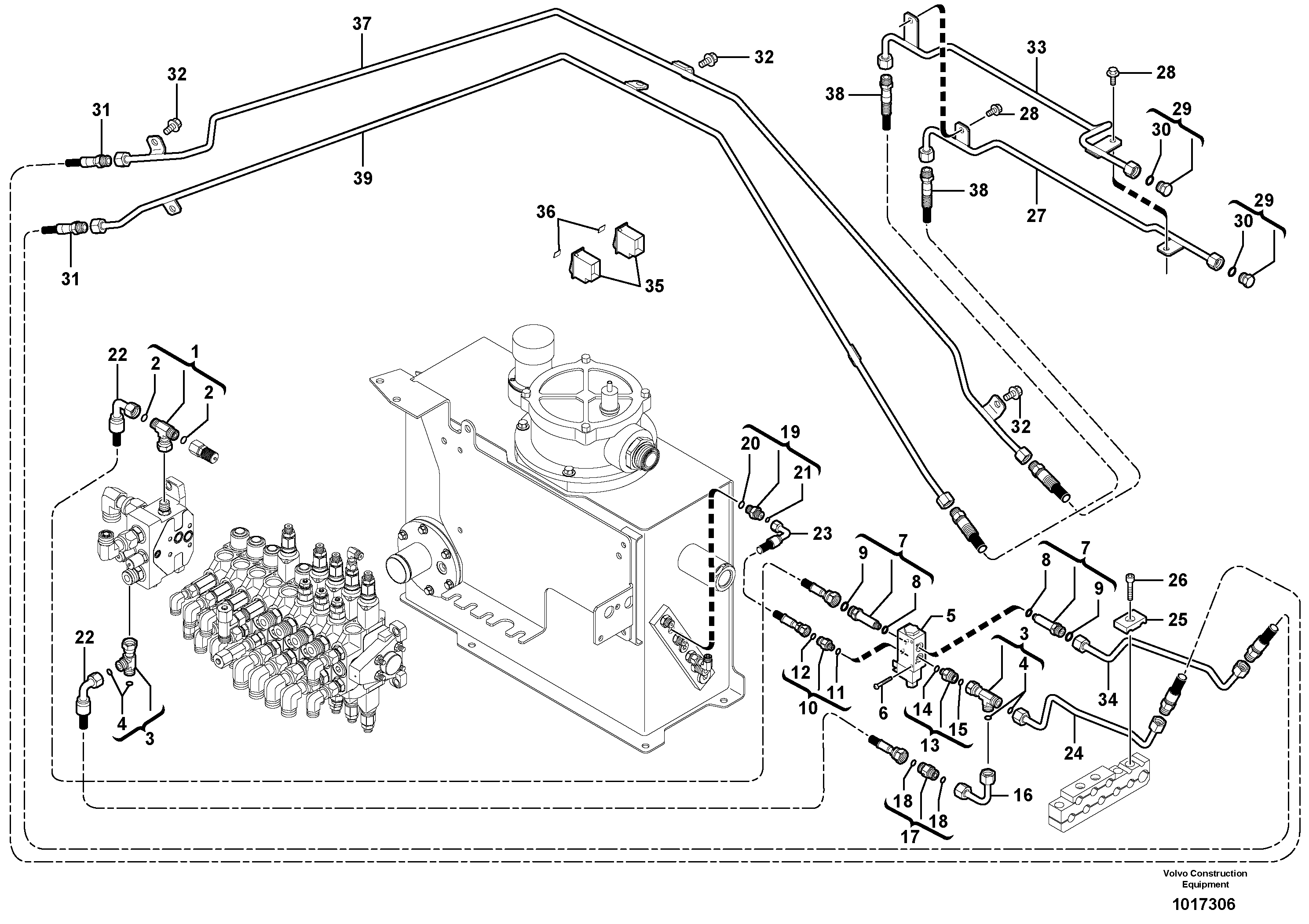 Fuel miser valve VOE11805358 VOLVO