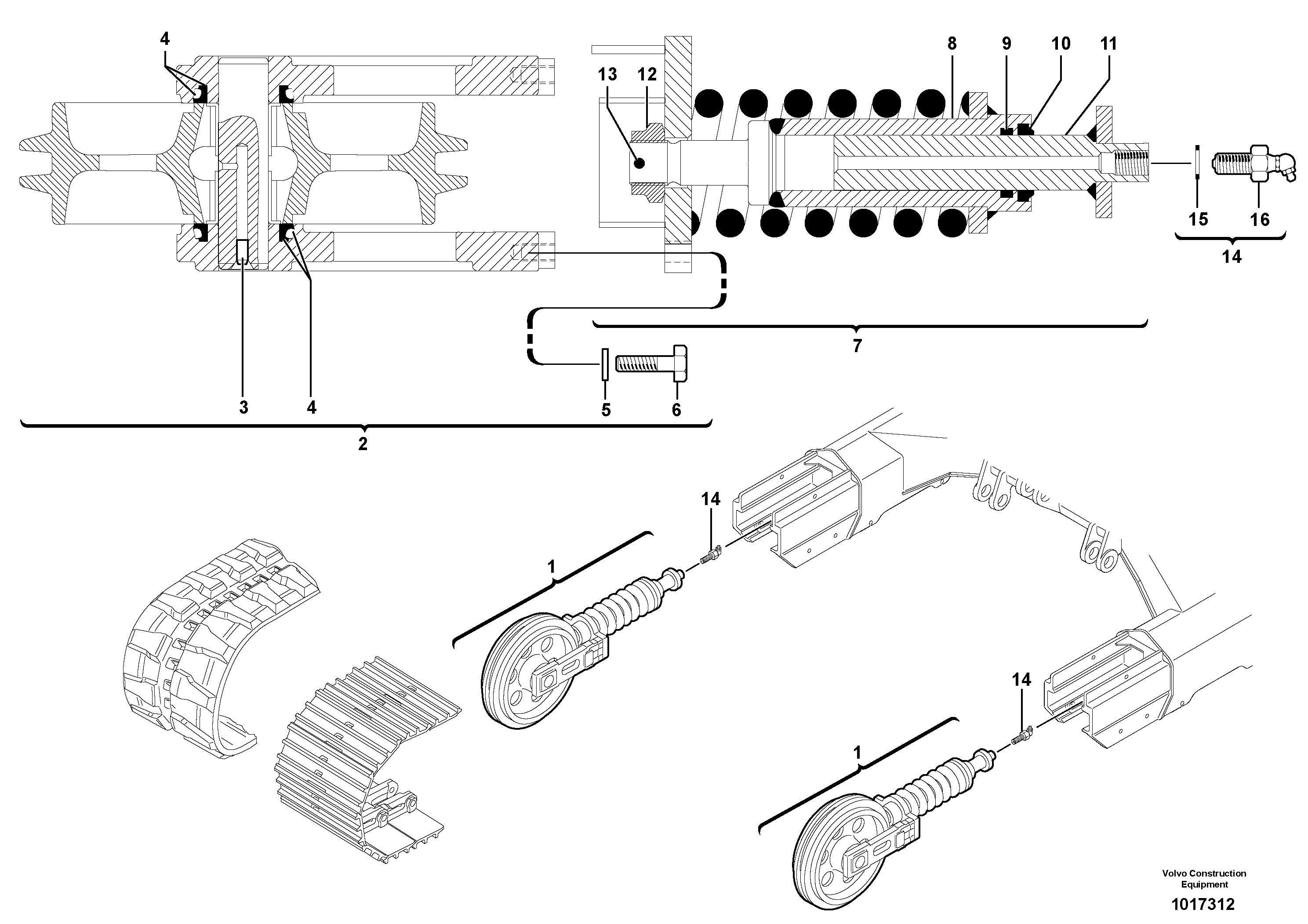 Cylinder PJ7417396 VOLVO