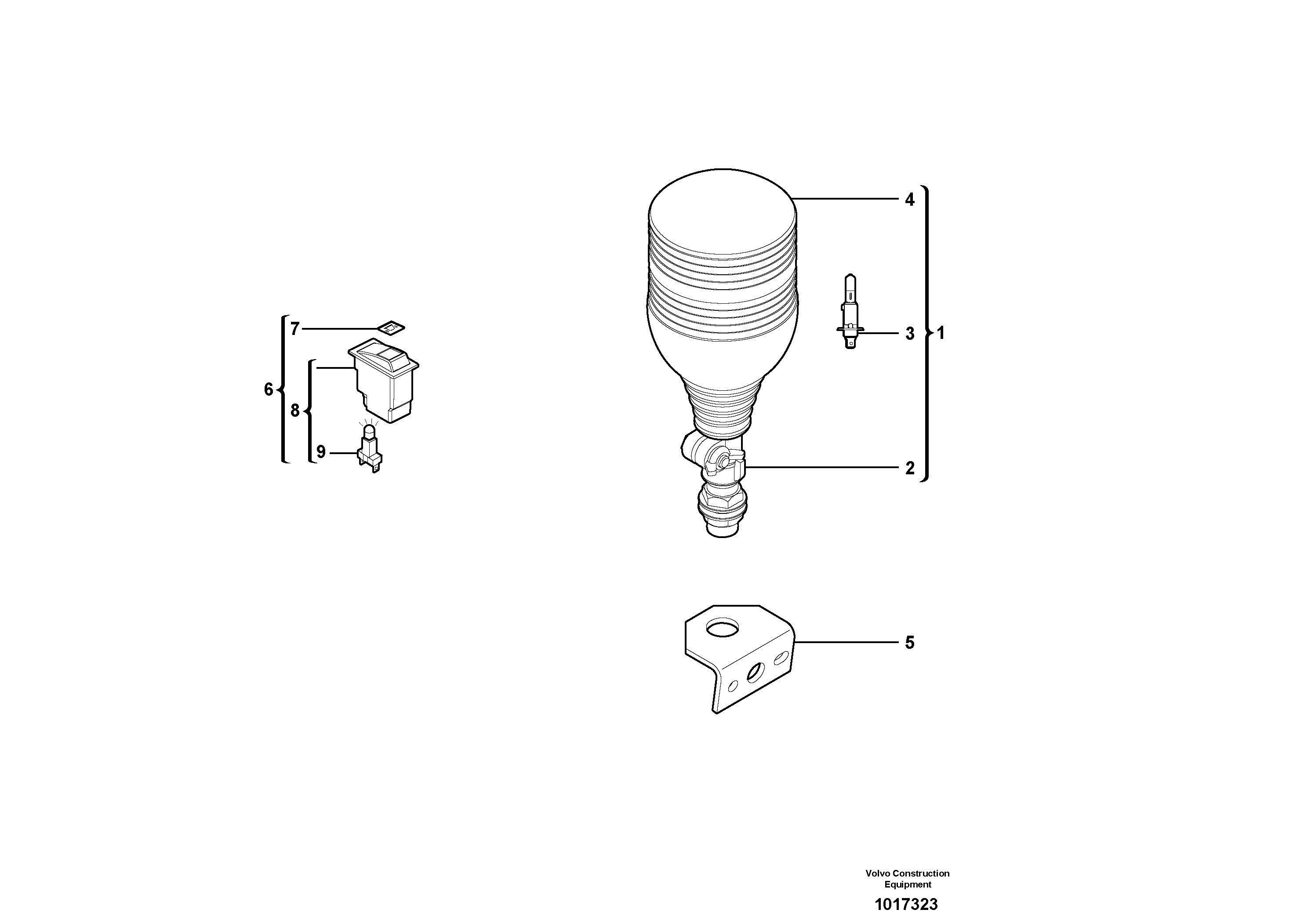 Upper Wiper VOE11803415 VOLVO