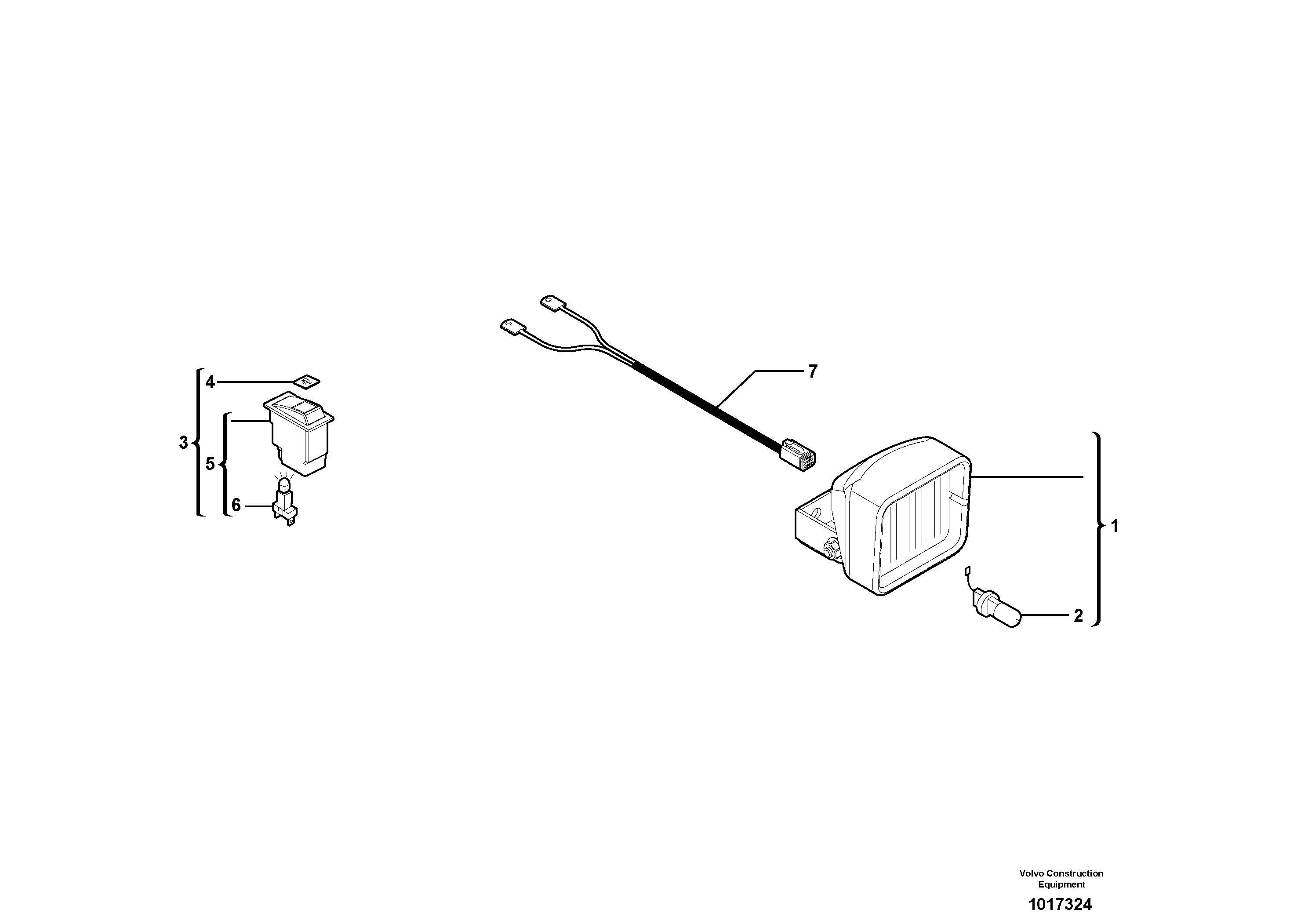 Setting Roller VOE11710044 VOLVO