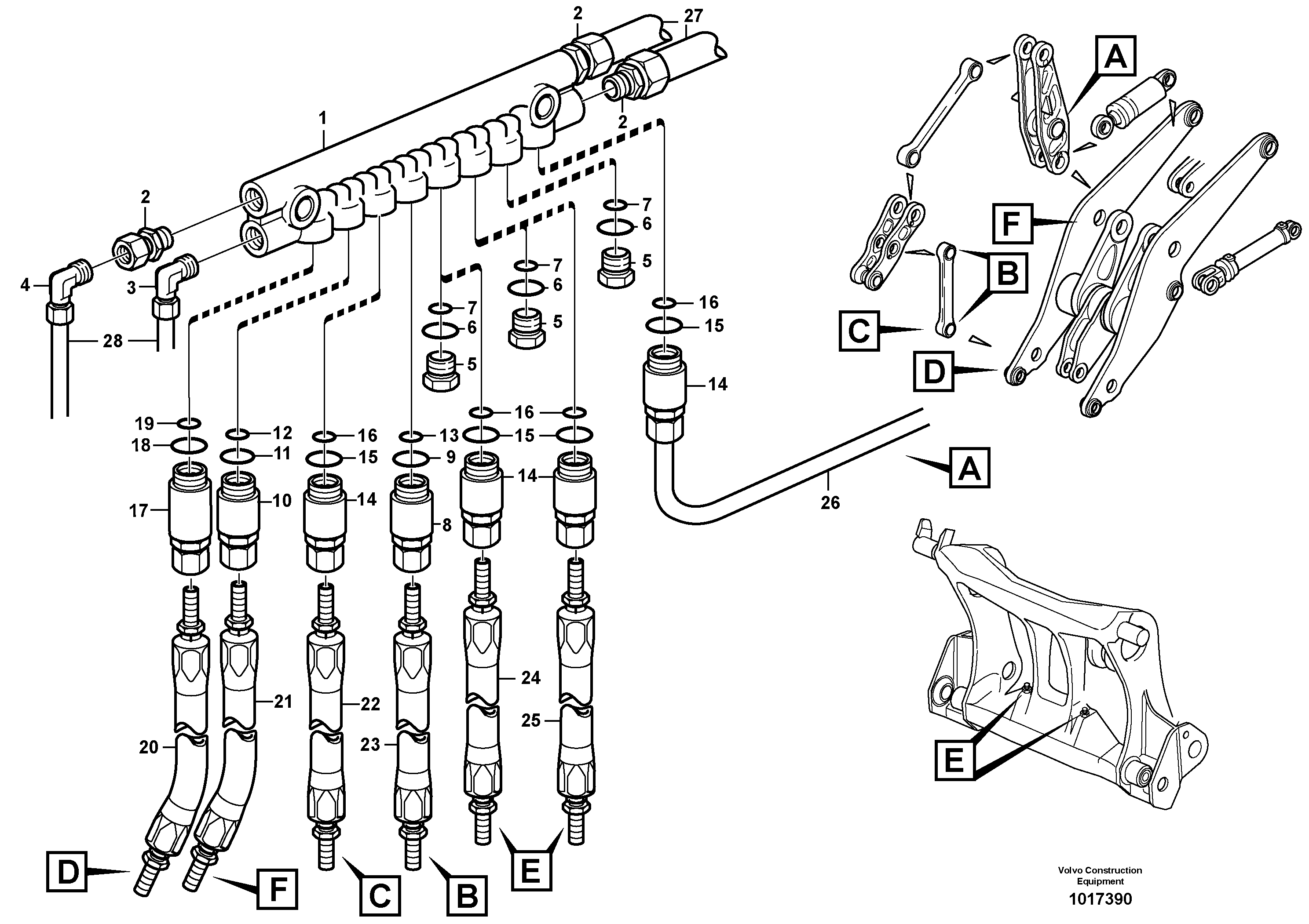 Hydr.hammer equipm. VOE11714219 VOLVO