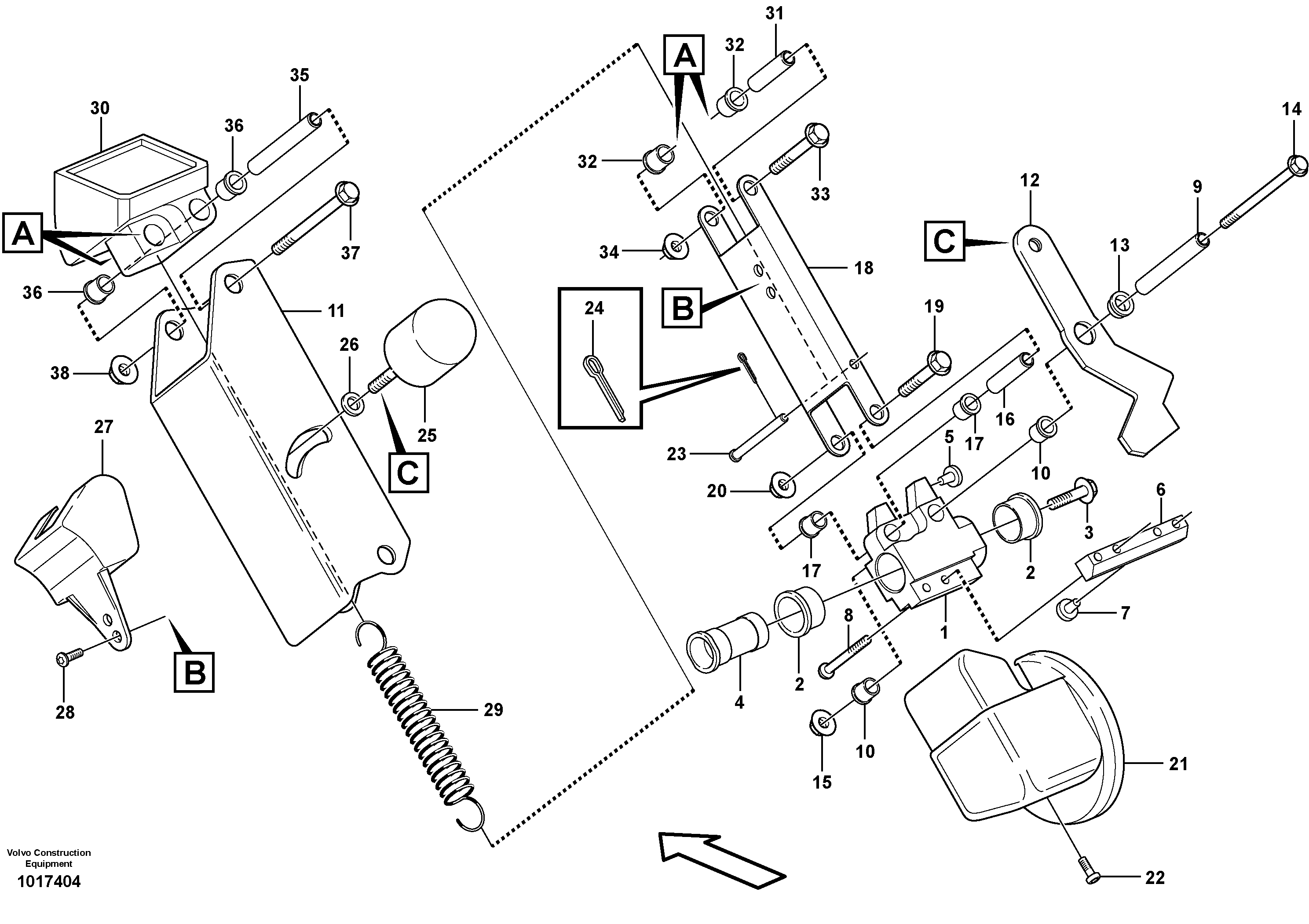 Altntr Housing VOE11164768 VOLVO