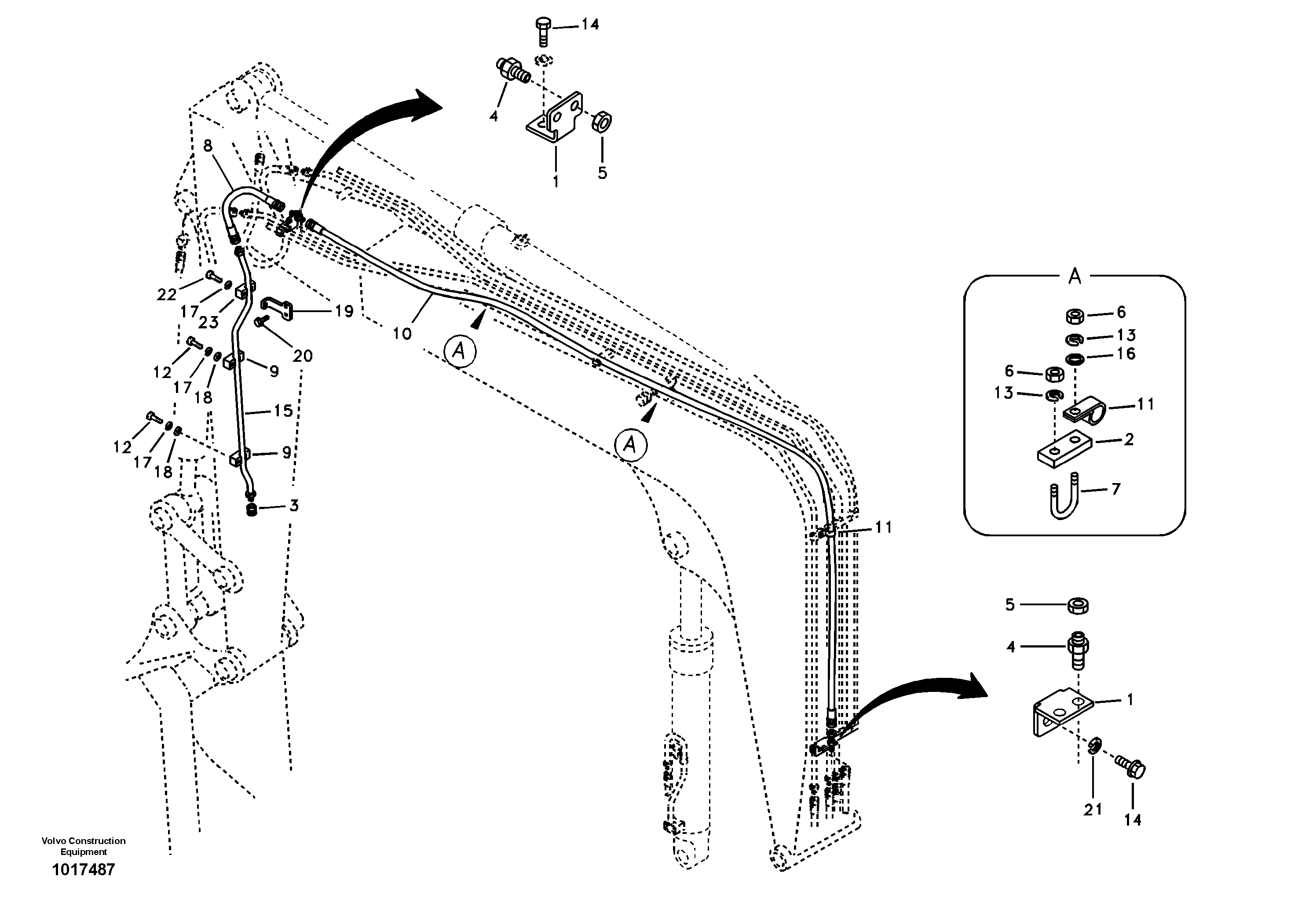 Pipe RM/VOE14523245 VOLVO