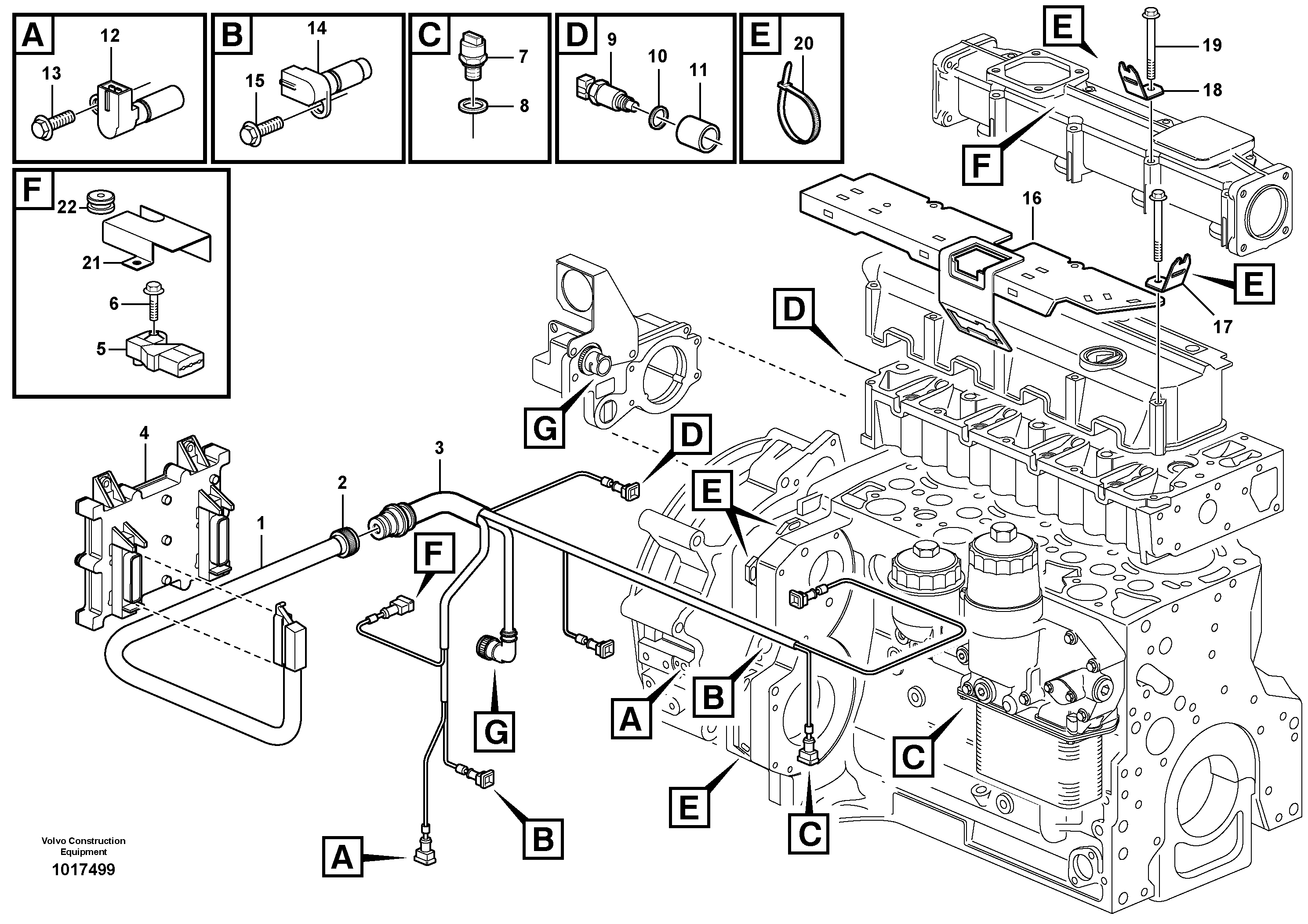 Cable VOE20585159 VOLVO