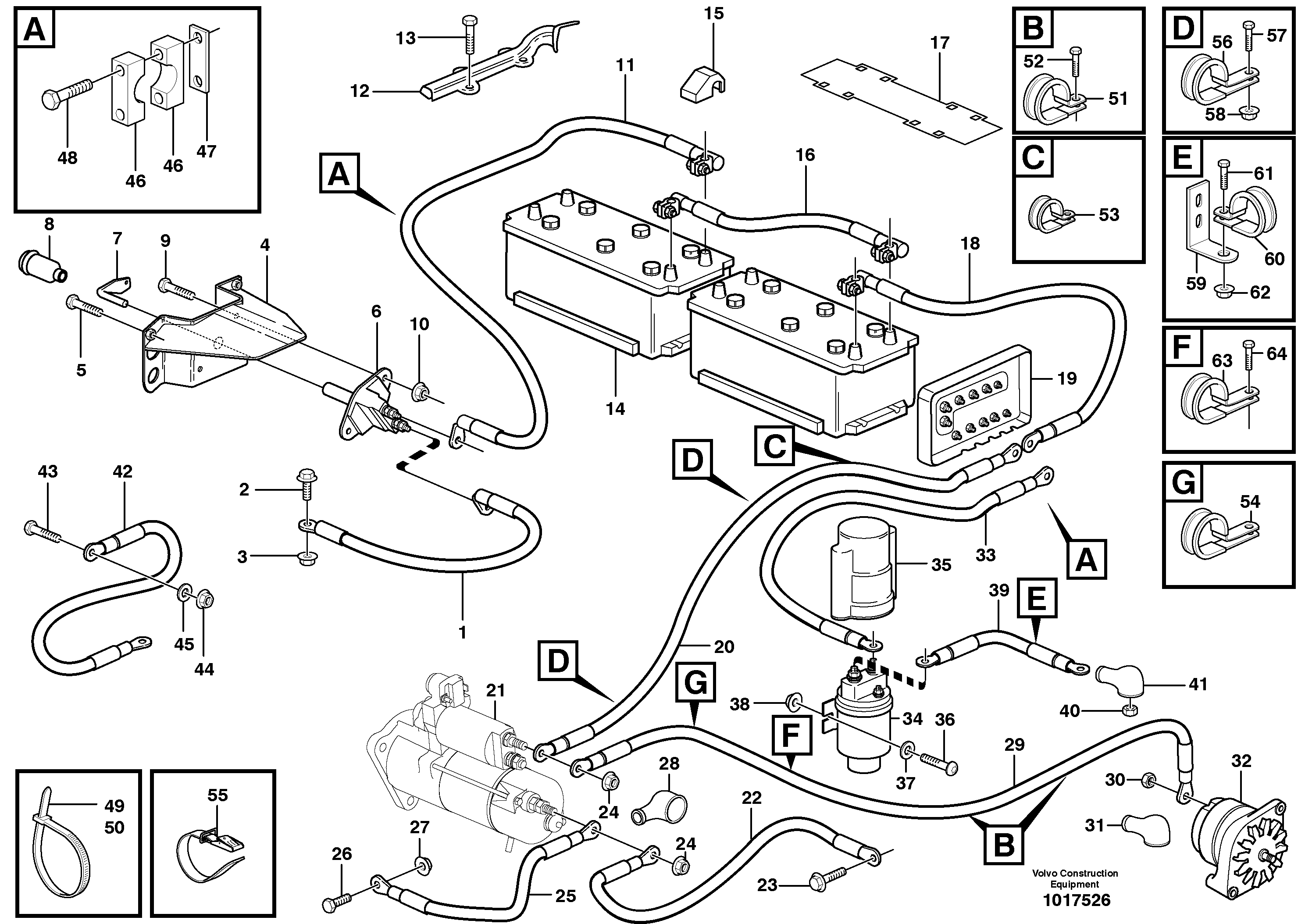 Radio Support VOE11192556 VOLVO