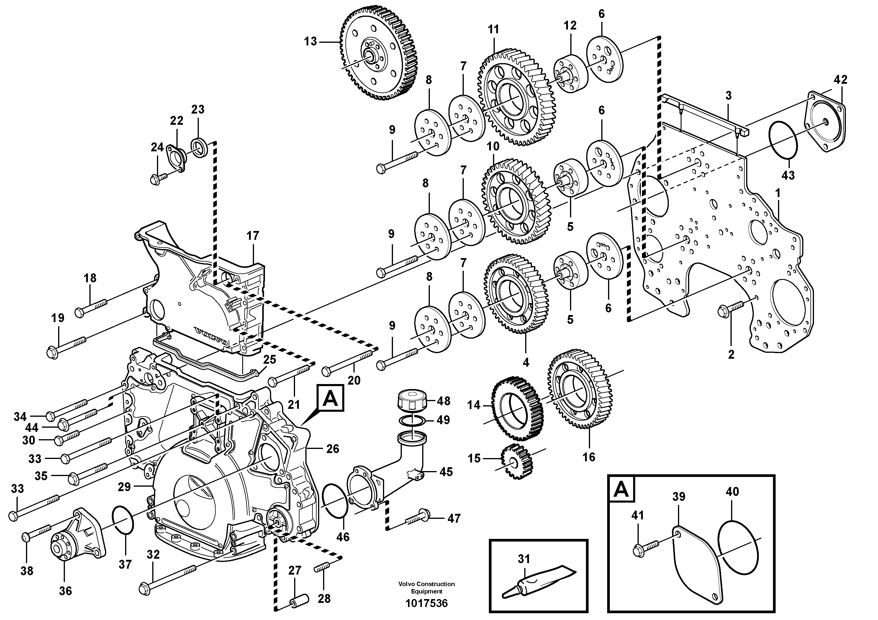 Lock Washer Kit VOE956022 VOLVO