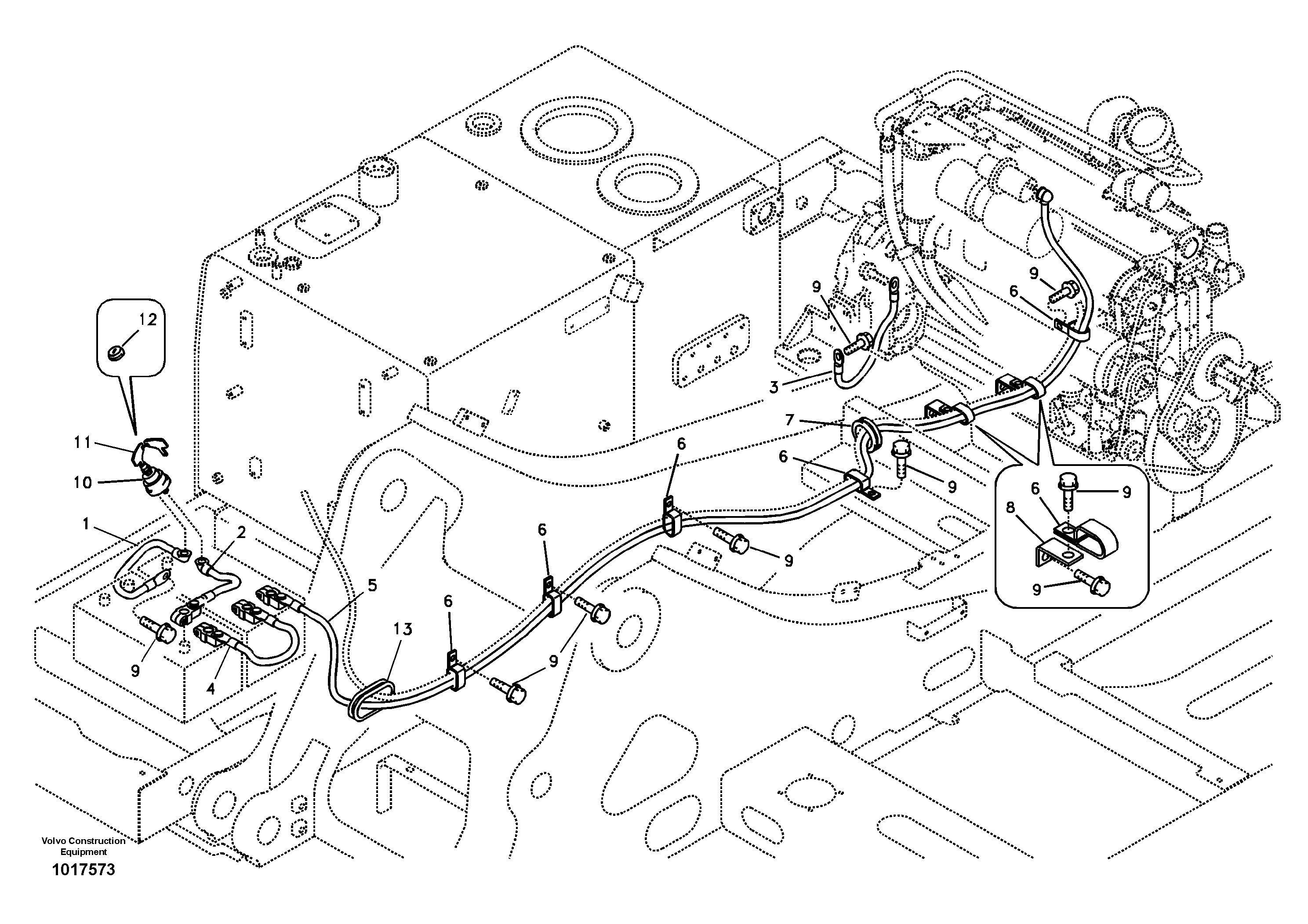 Brush Bearing VOE14577891 VOLVO
