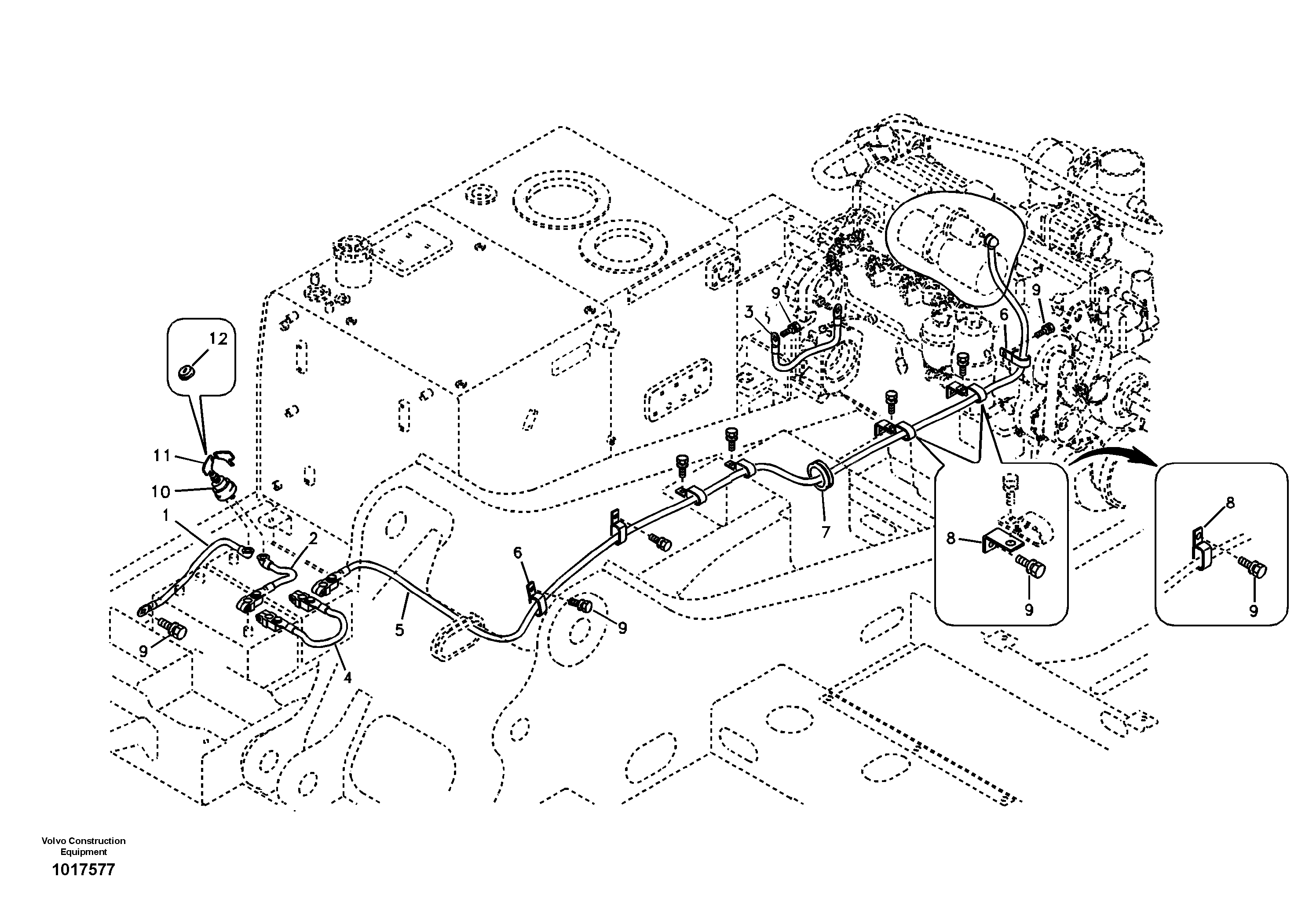 Brush Bearing VOE14560322 VOLVO